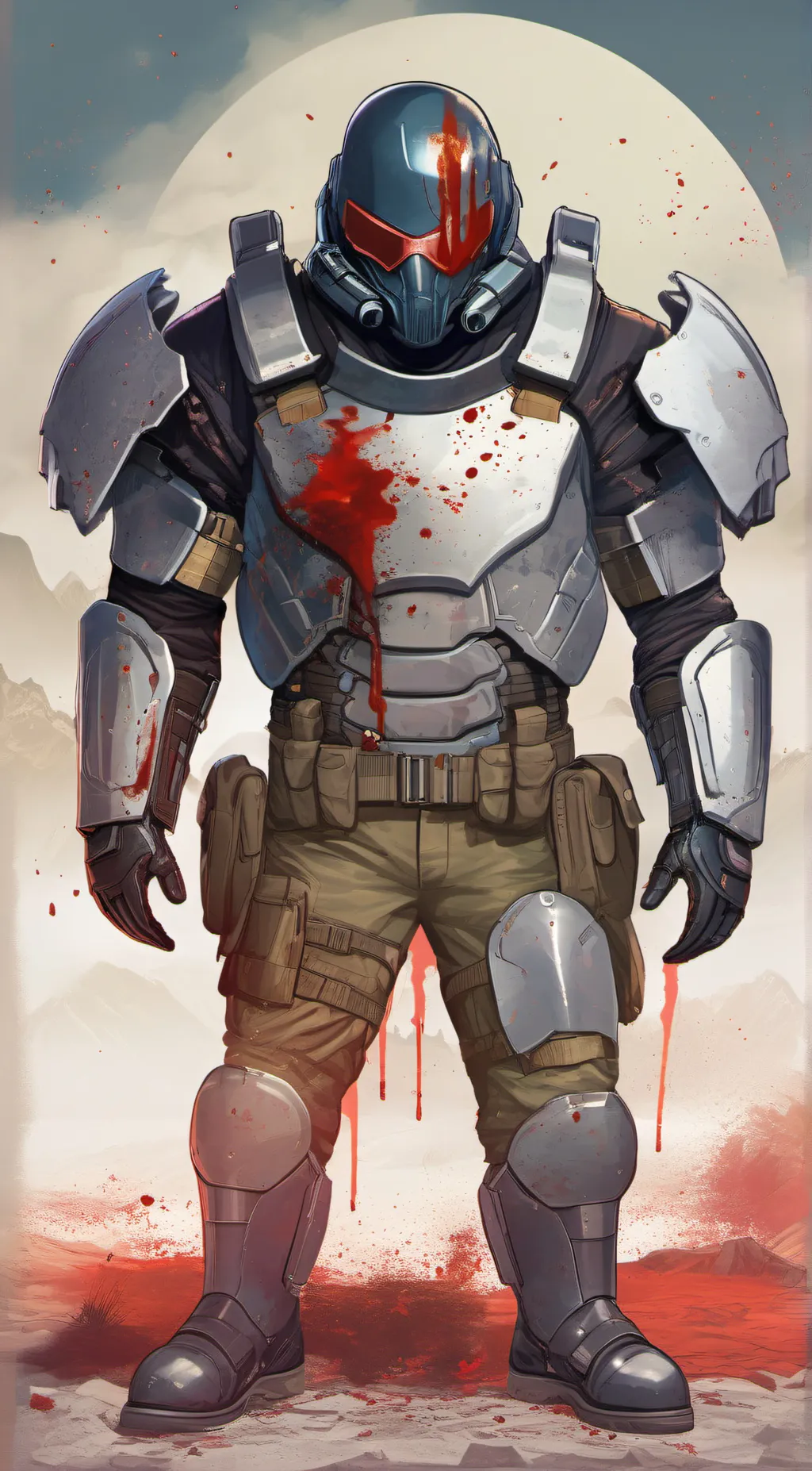 ai character: darkrilen  background