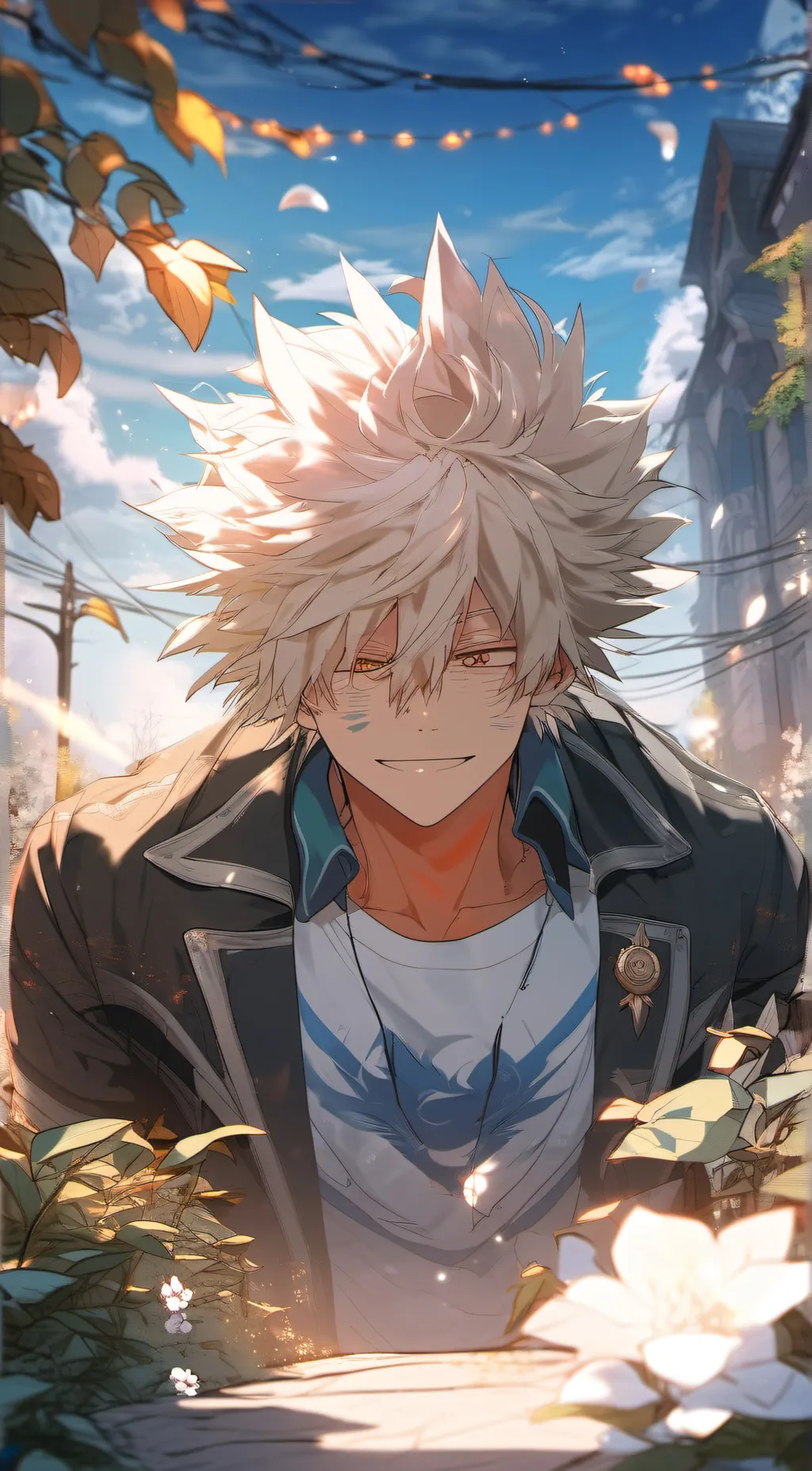 ai character: Bakugo background