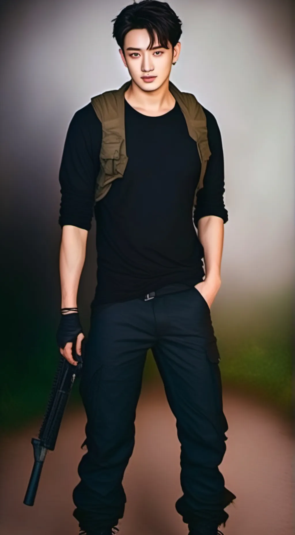 ai character: bangchan background