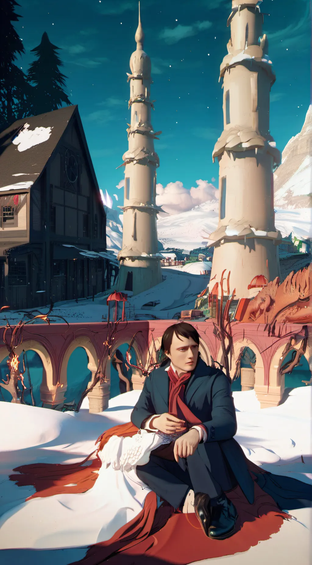 ai character: napoleon  background