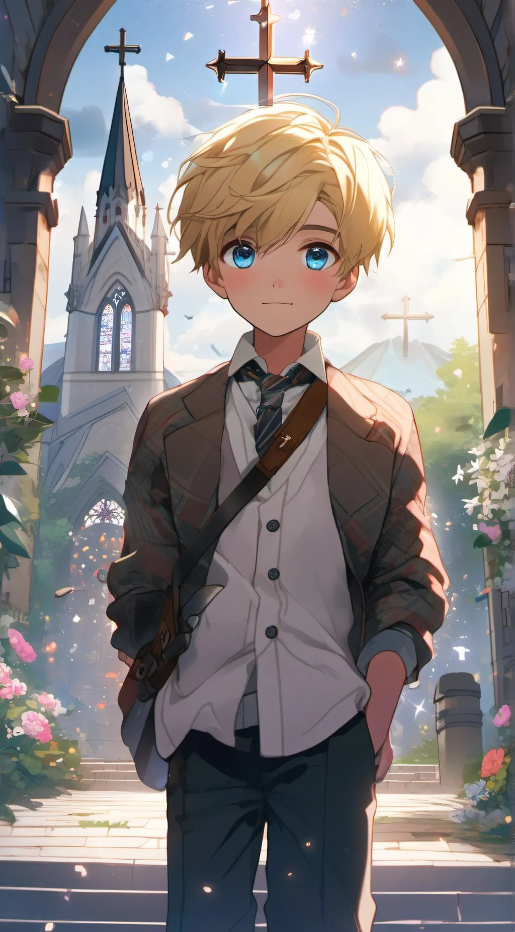 ai character: Austin  background