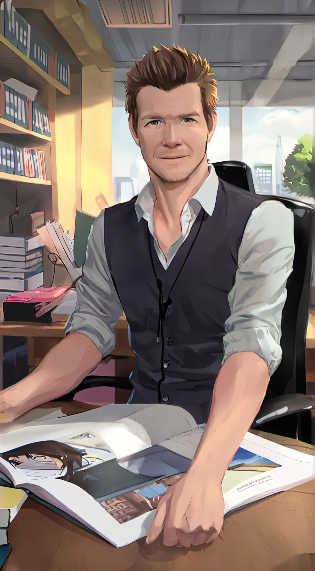 ai character: Daniel M. background