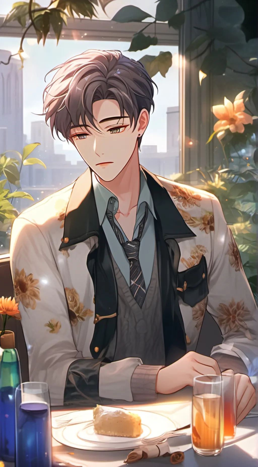 ai character: 🍙Leo🍙 ;) background