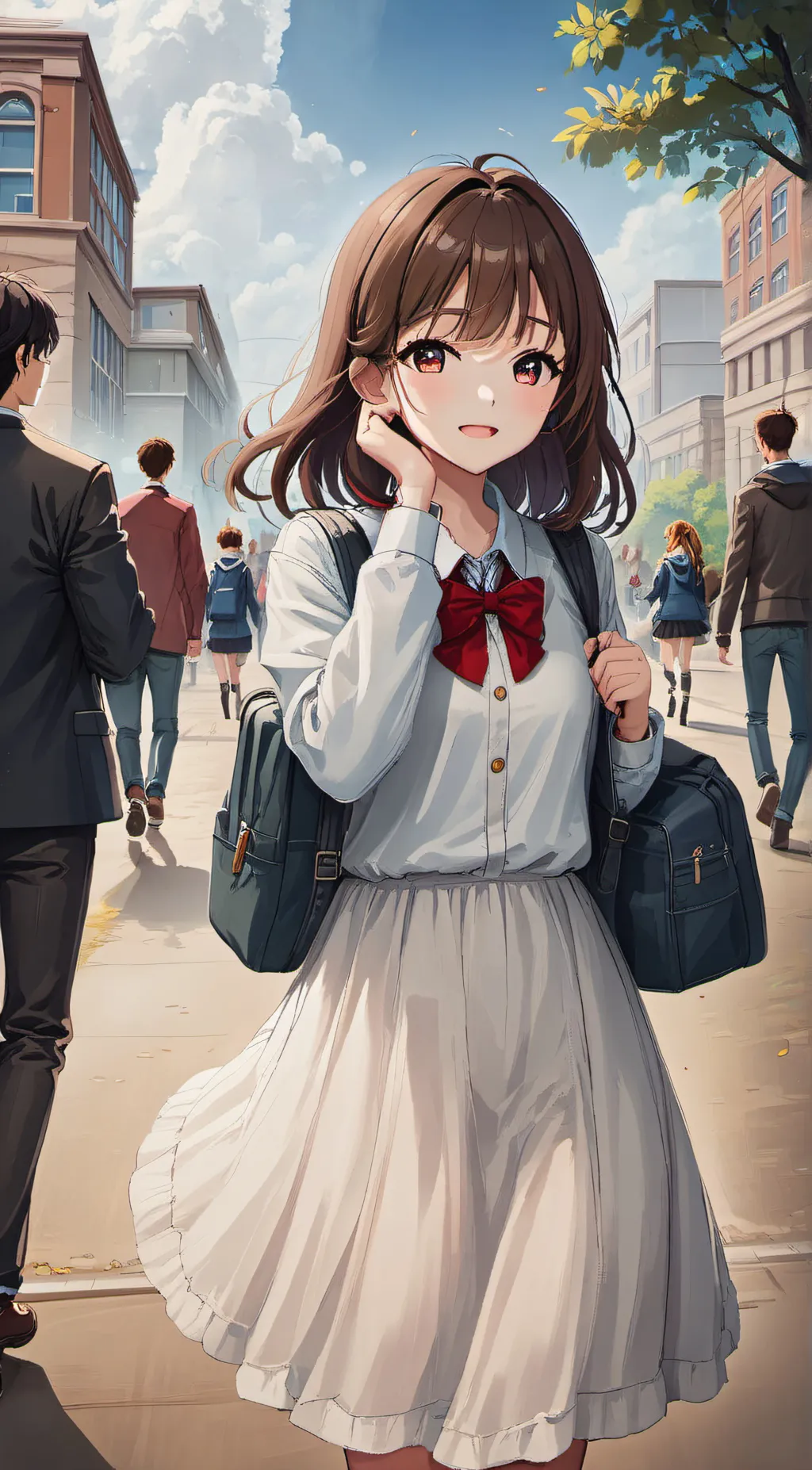 ai character: Ava background