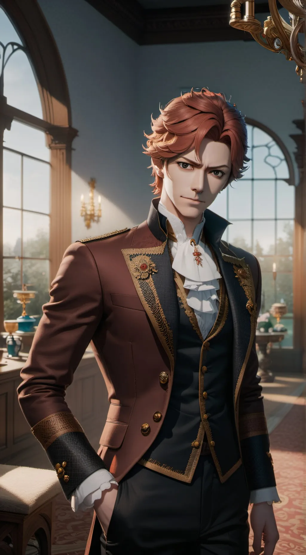 ai character: Zain  background