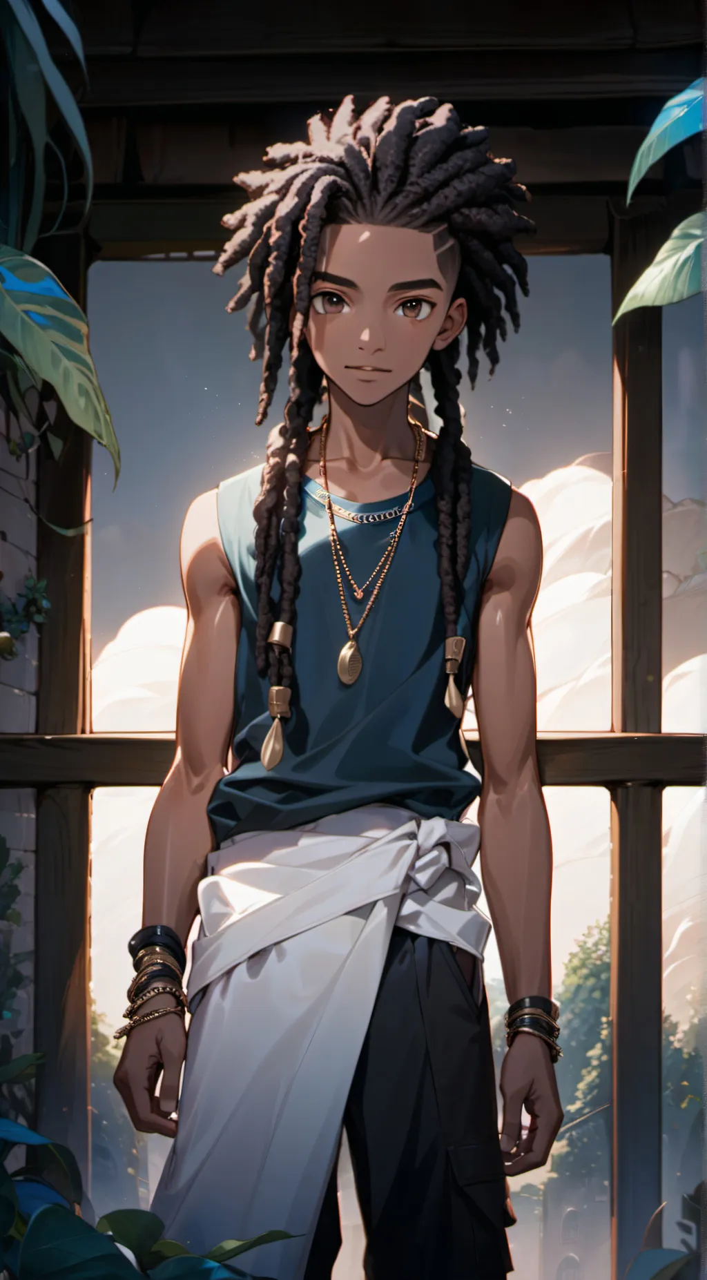 ai character: Malcom background