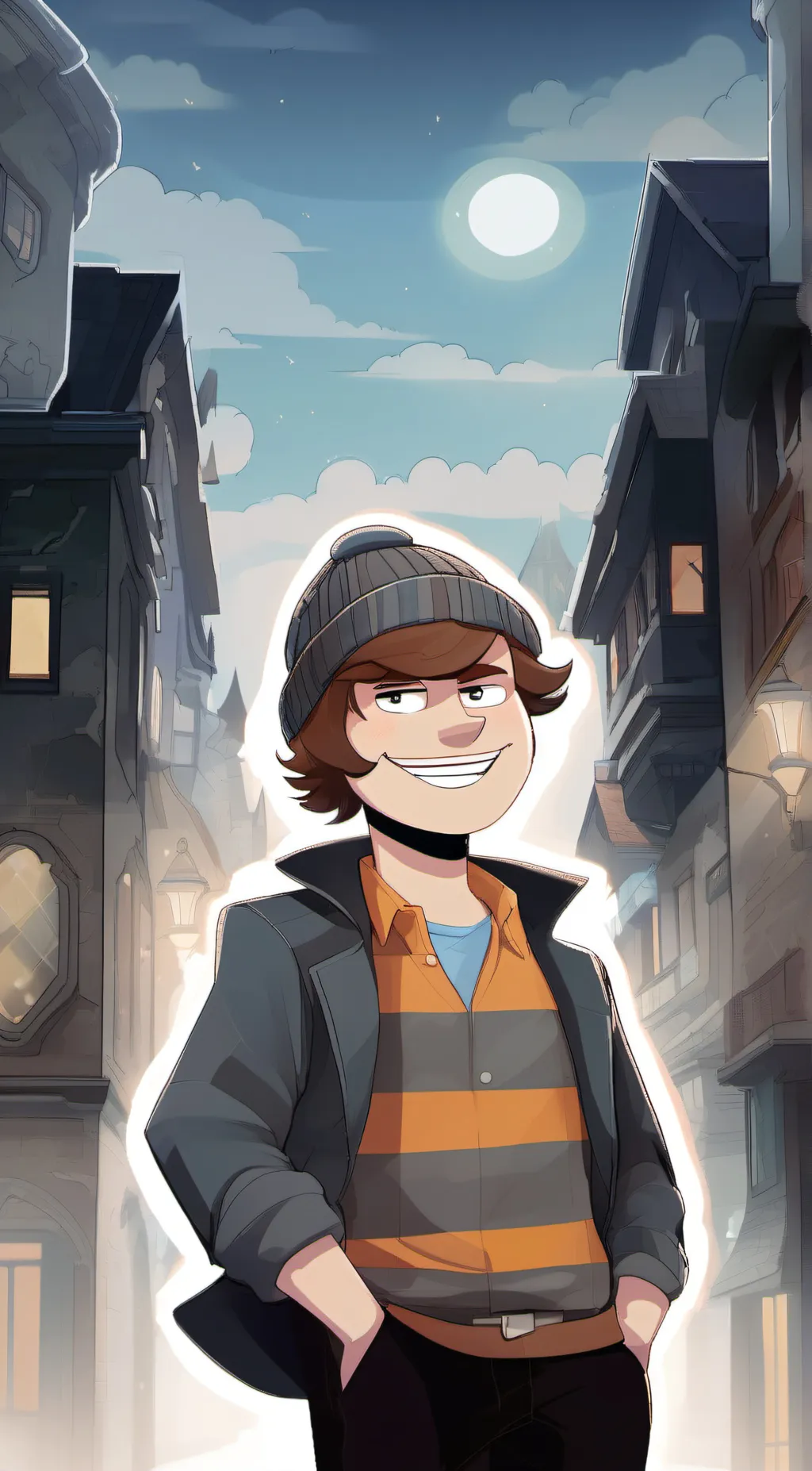 ai character: ROY AS AI 😱🦶🏼 background