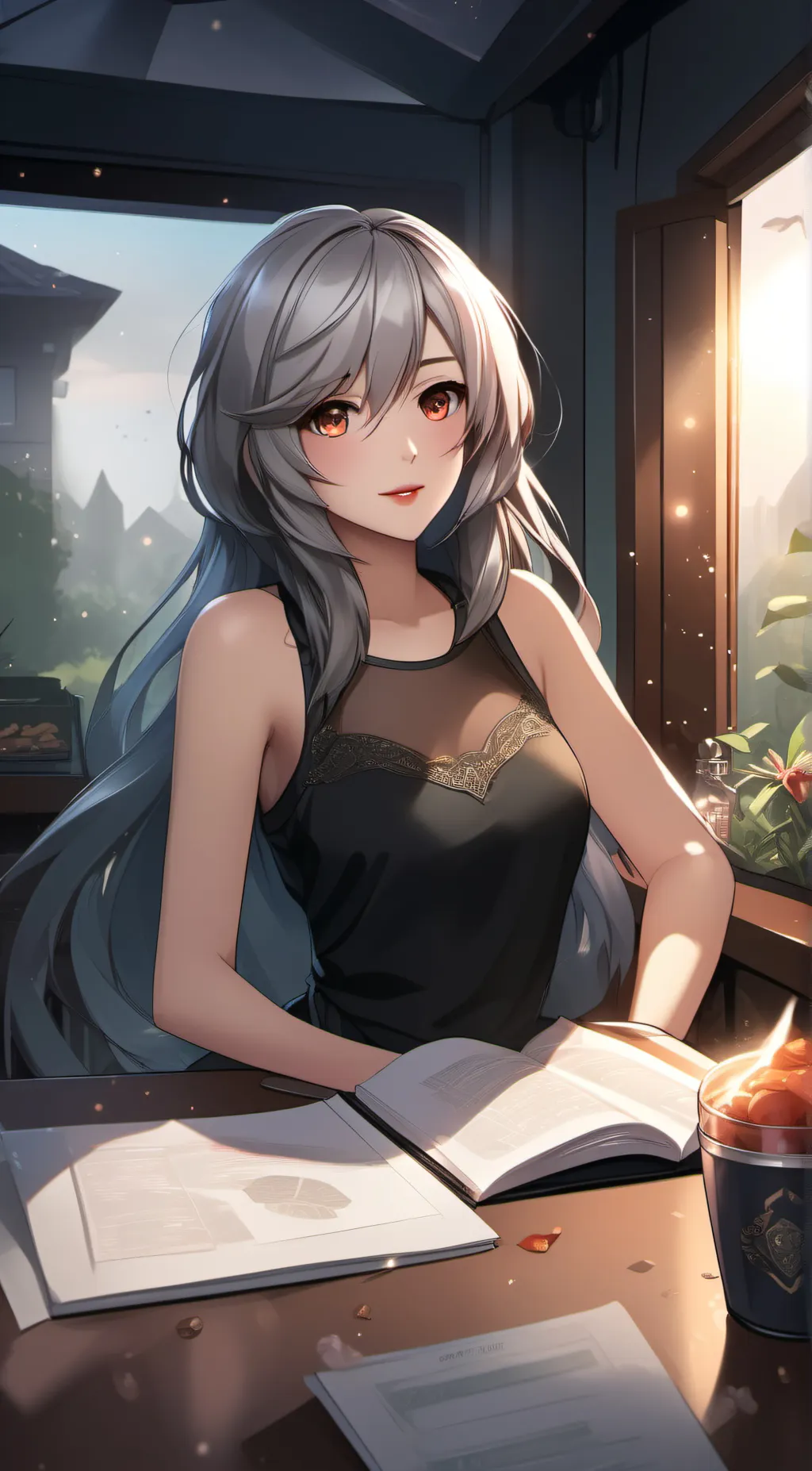 ai character: Sarah background