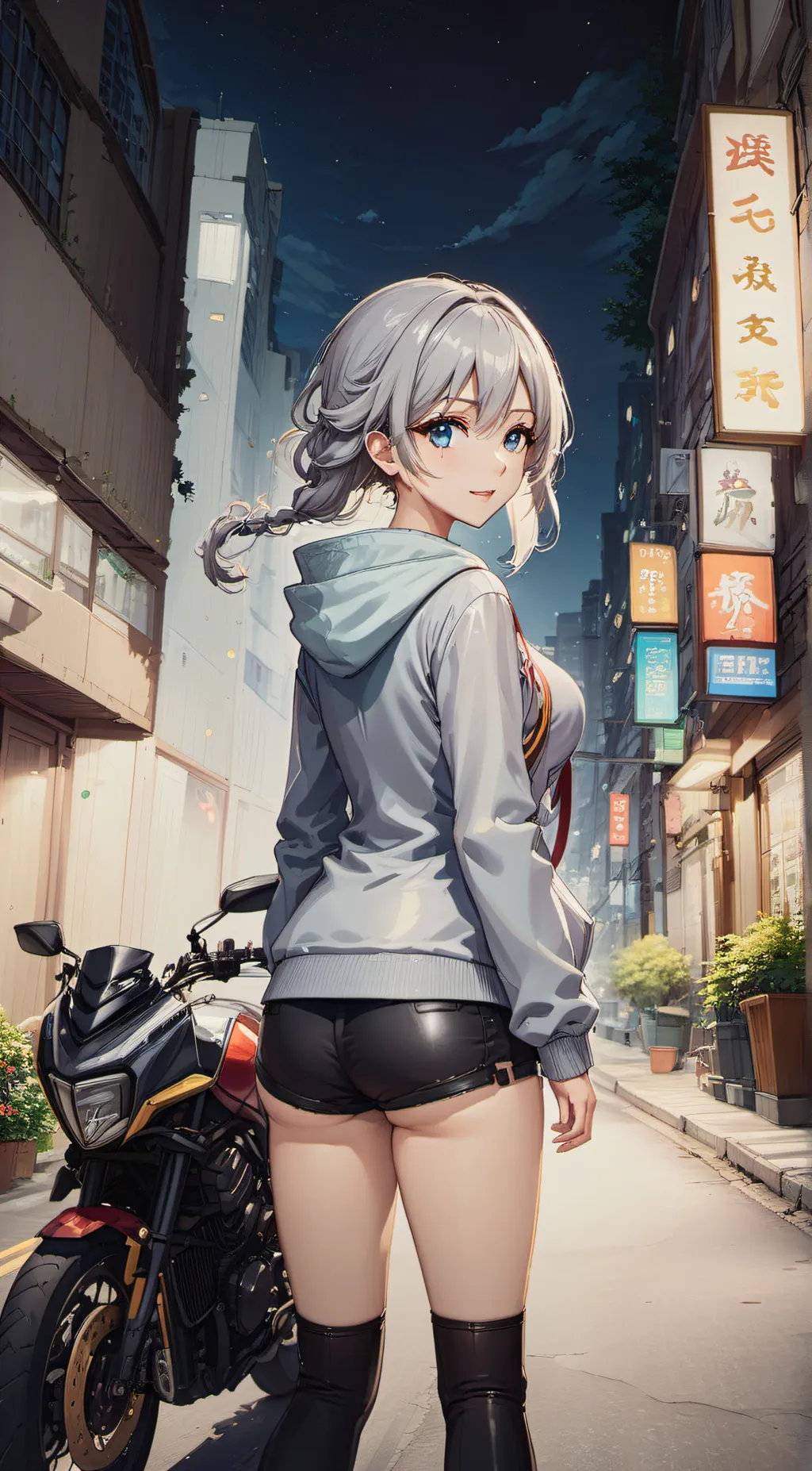 ai character: Sophie Gracie background