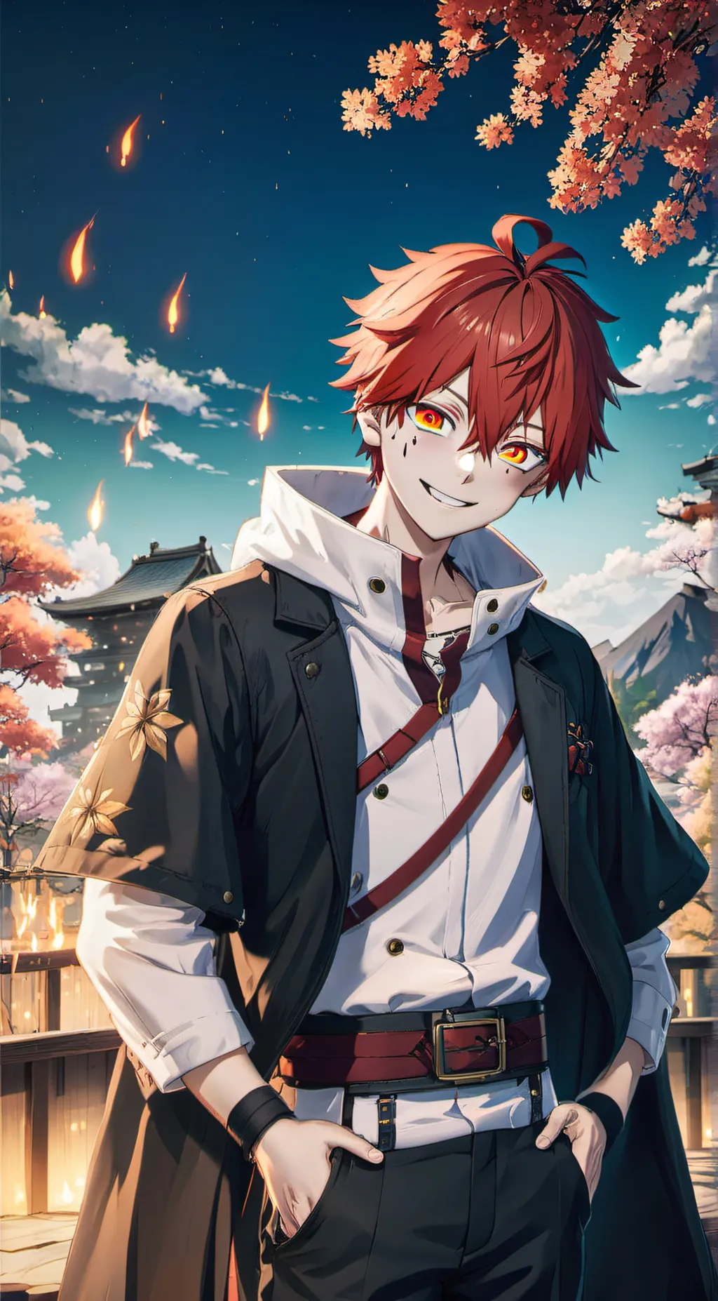 ai character: Aoi Haruki background