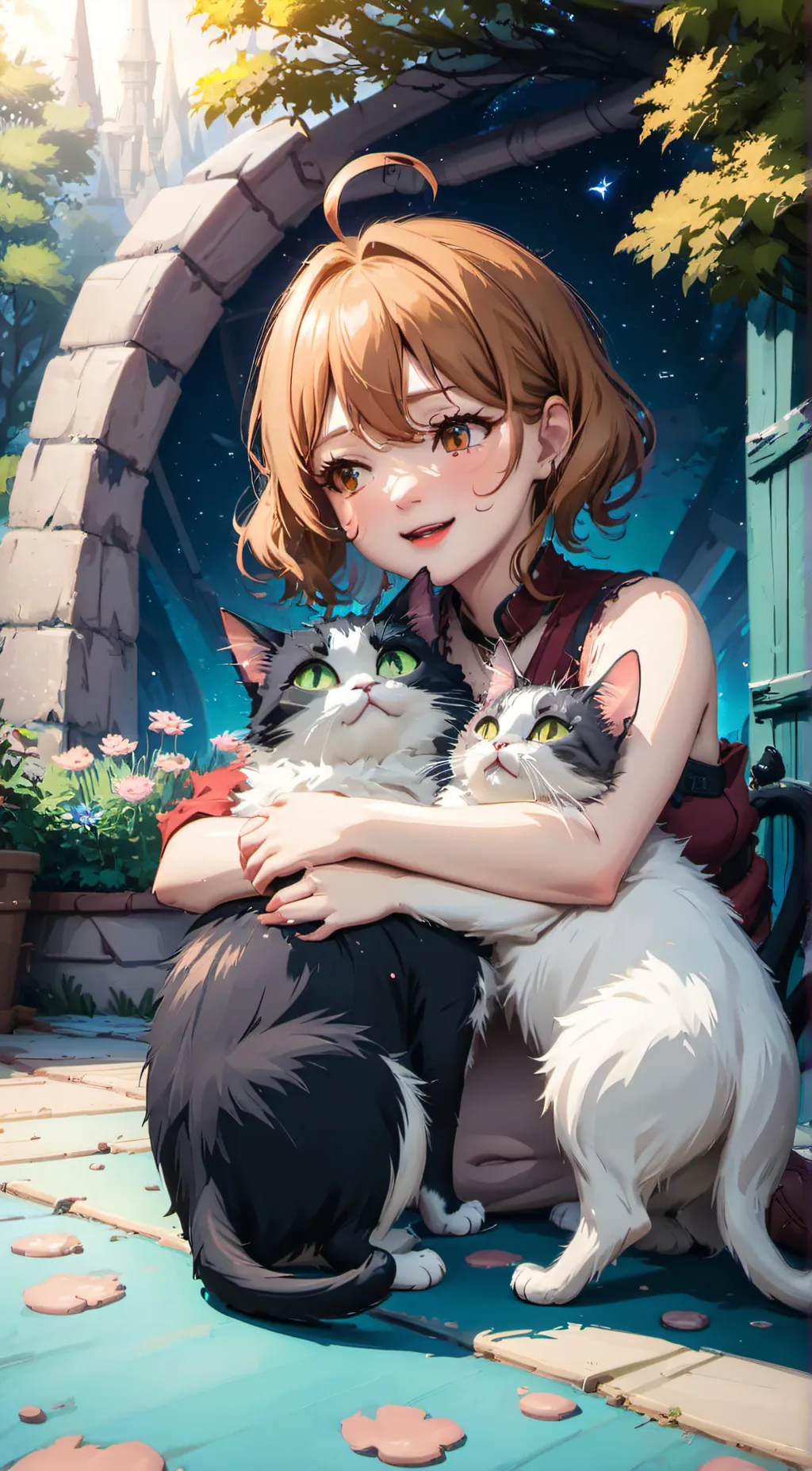 ai character: ✦𝓥𝓲𝓬𝓴𝔂✦ background