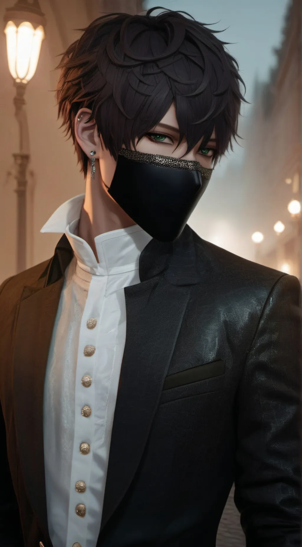 ai character: HARRY.. background