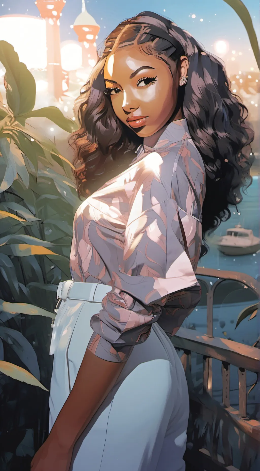 ai character: Mom  background