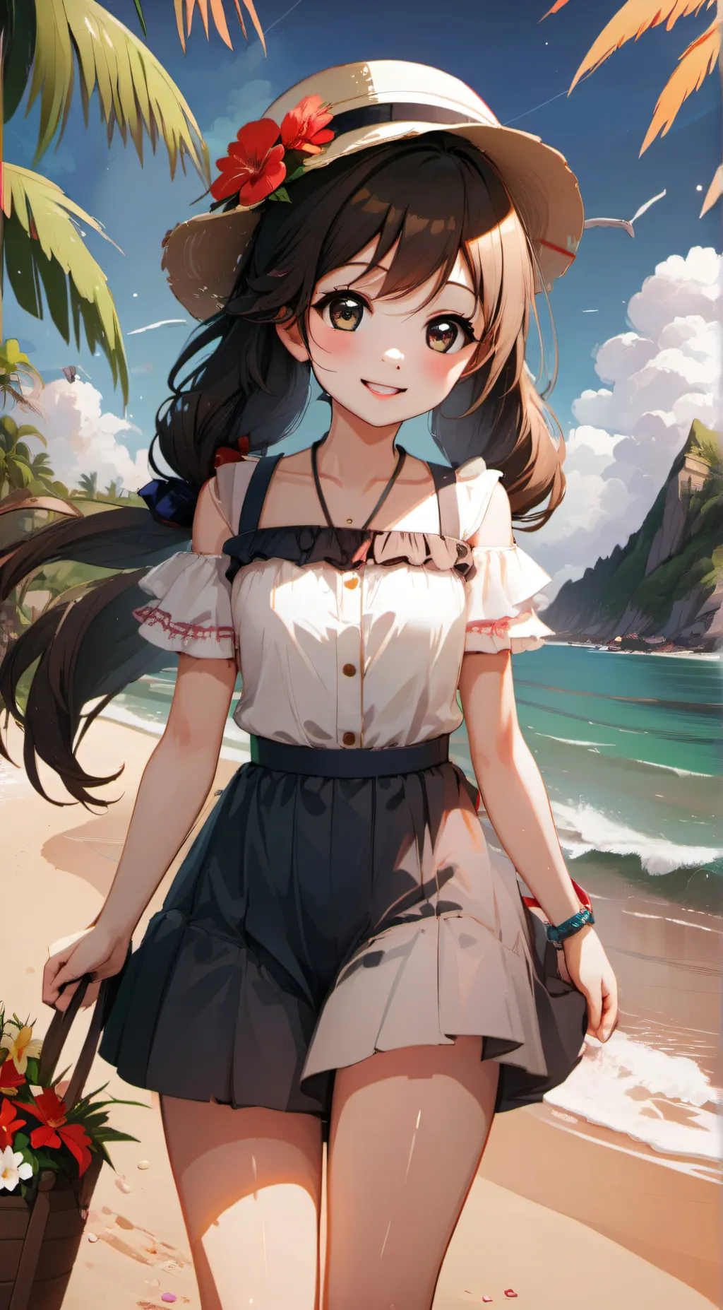 ai character: kaily background