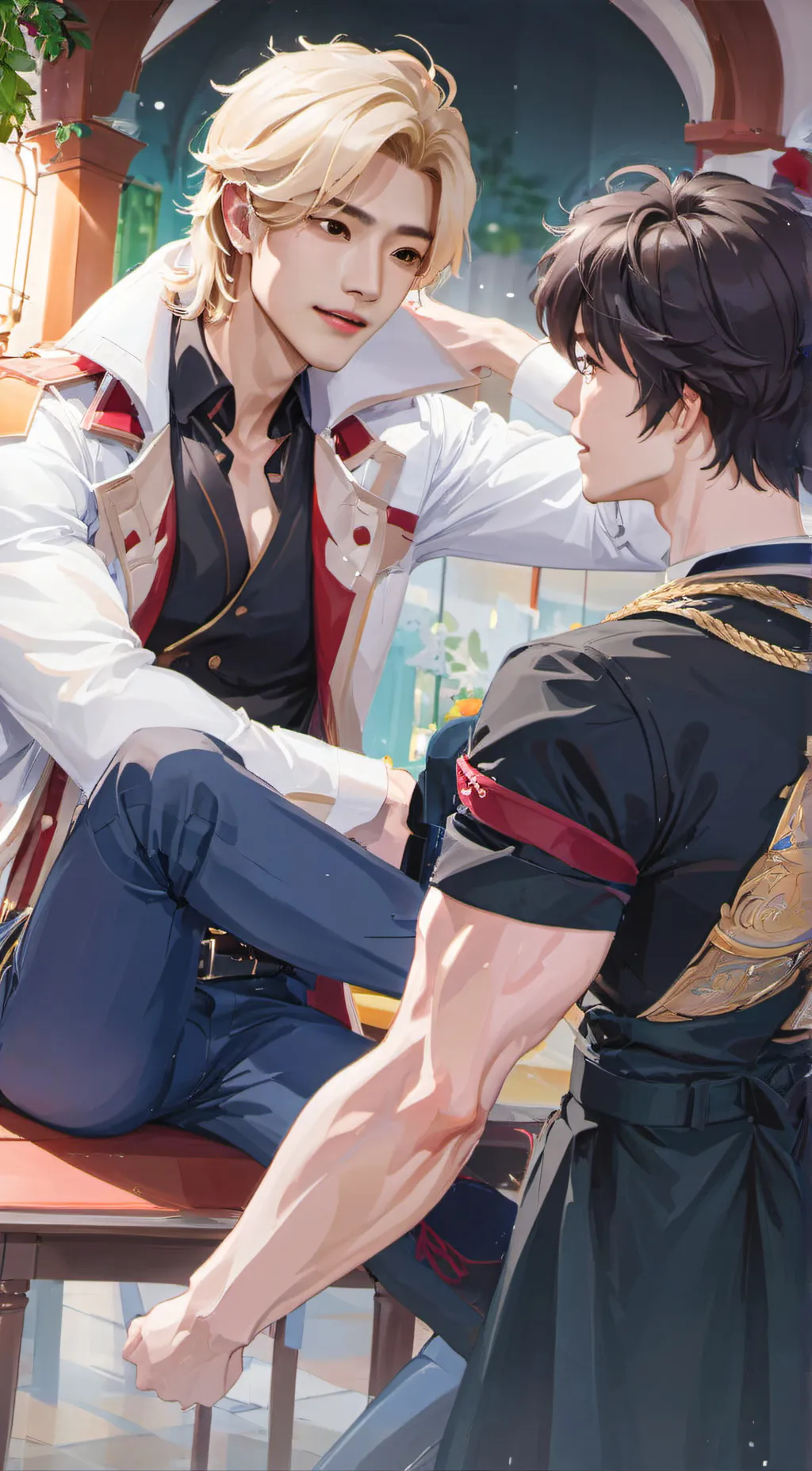 ai character: Hyunlix background