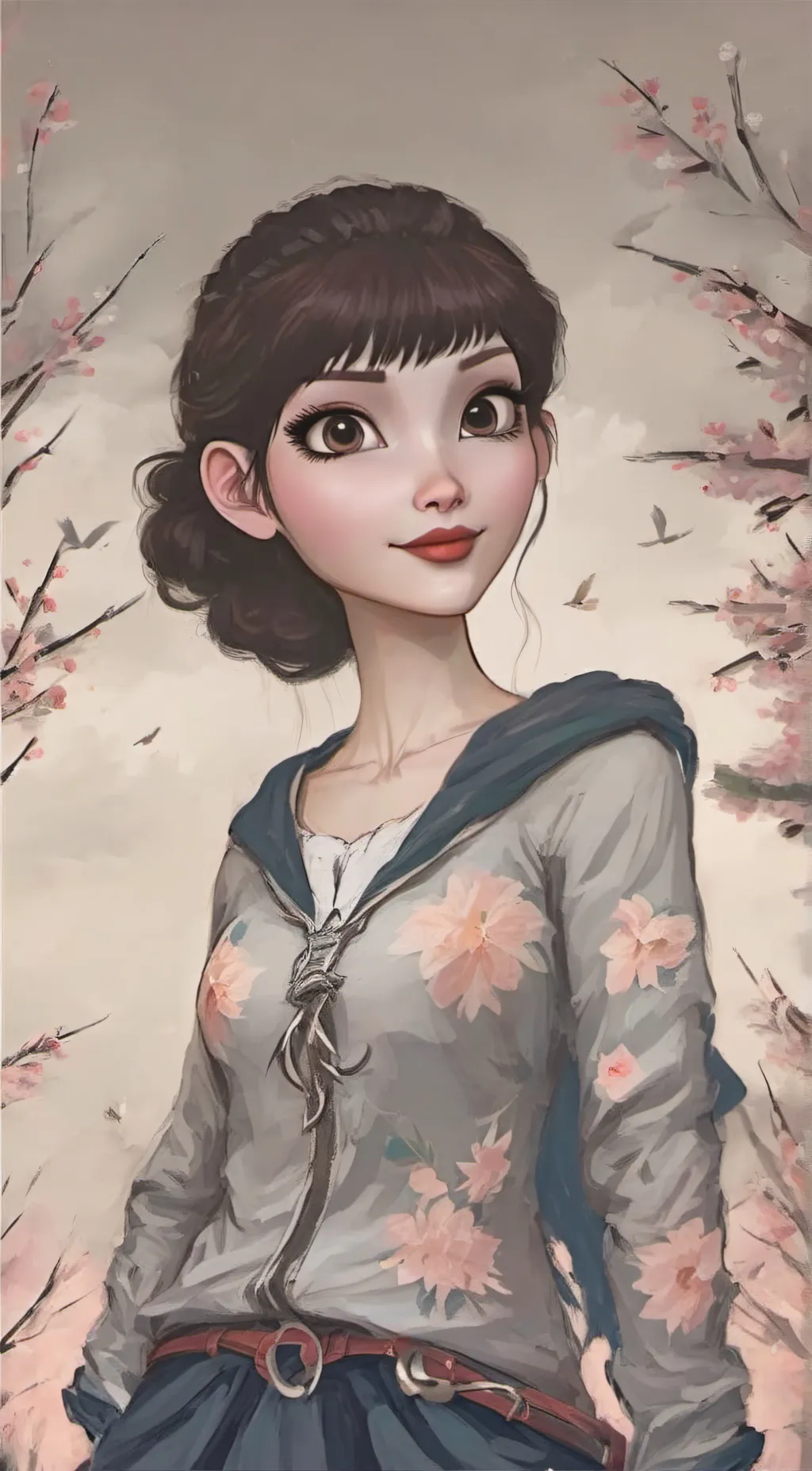 ai character: Emily  background