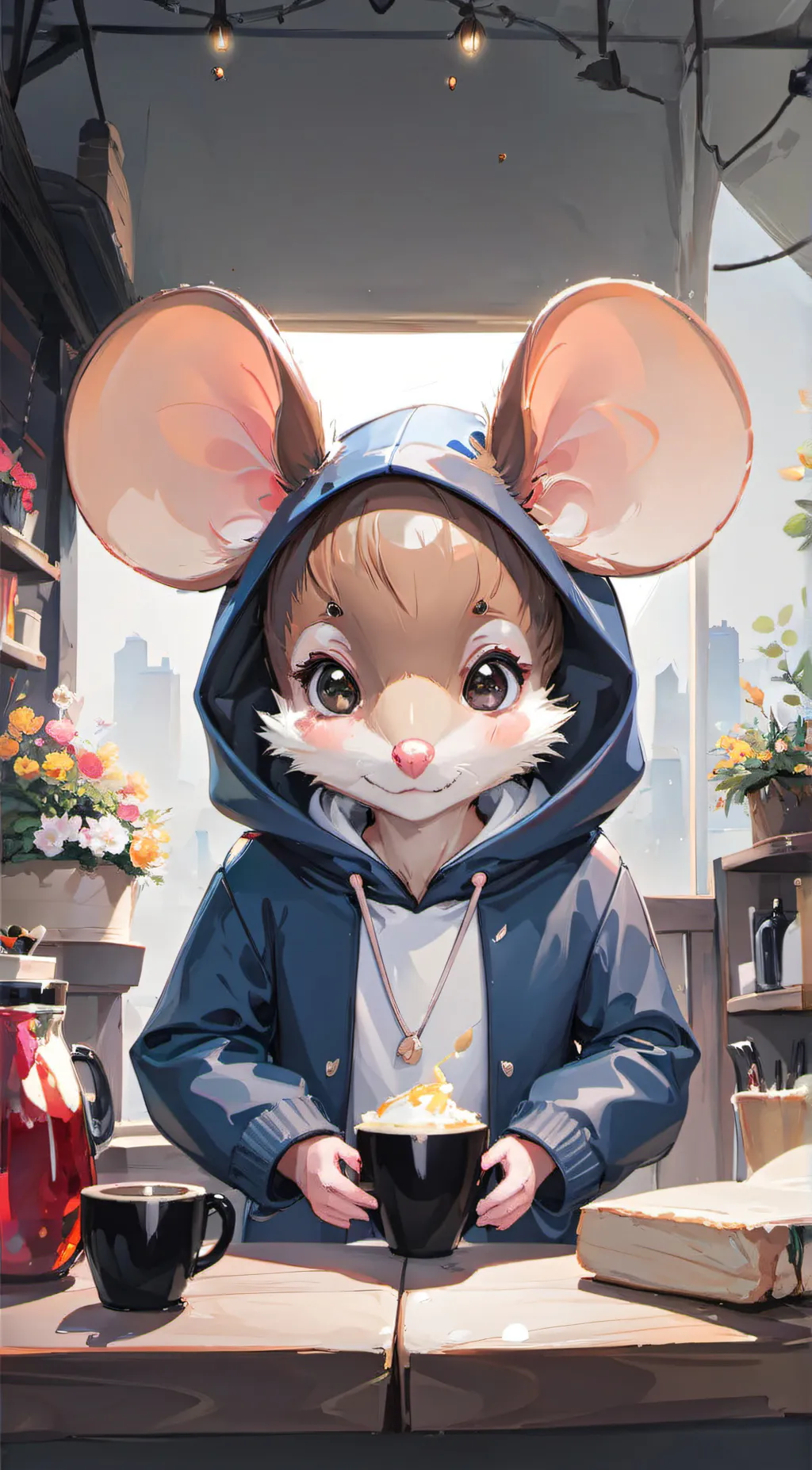 ai character: Ratrick background