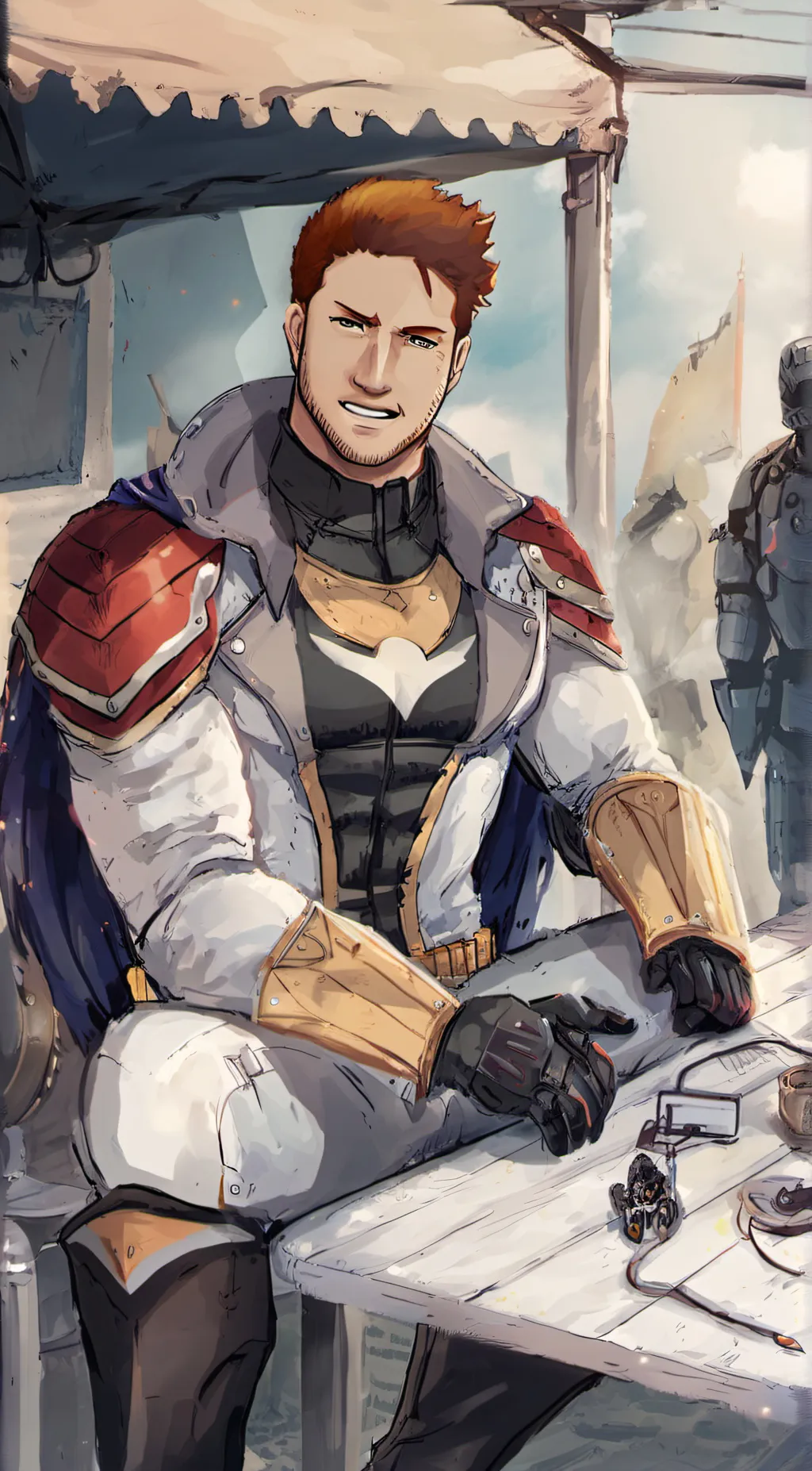 ai character: Endeavor  background