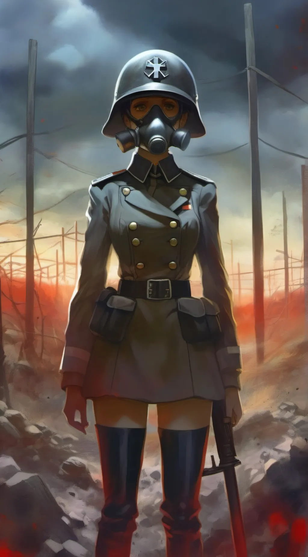 ai character: War Crimes Mcgee background
