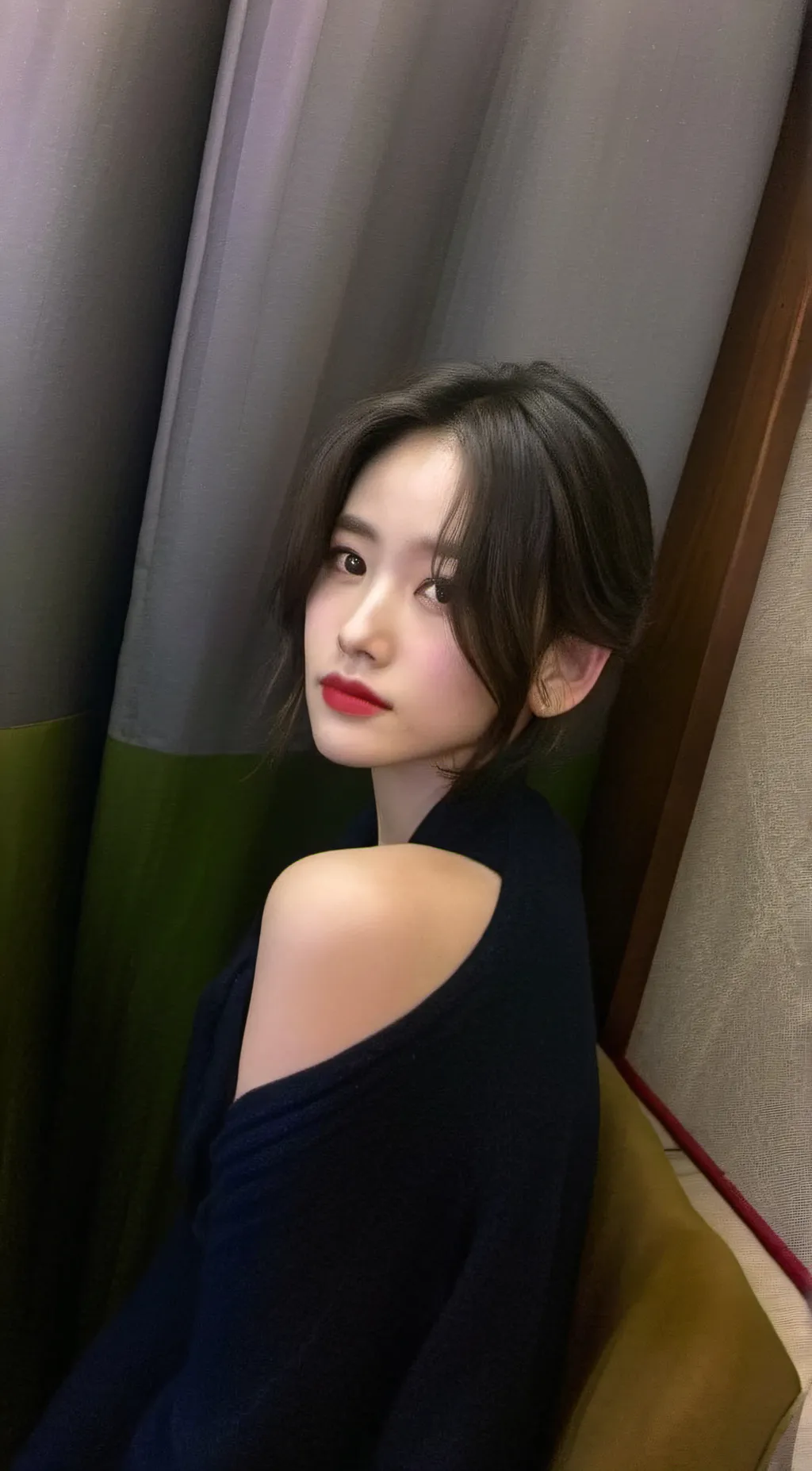 ai character: Monica delova background