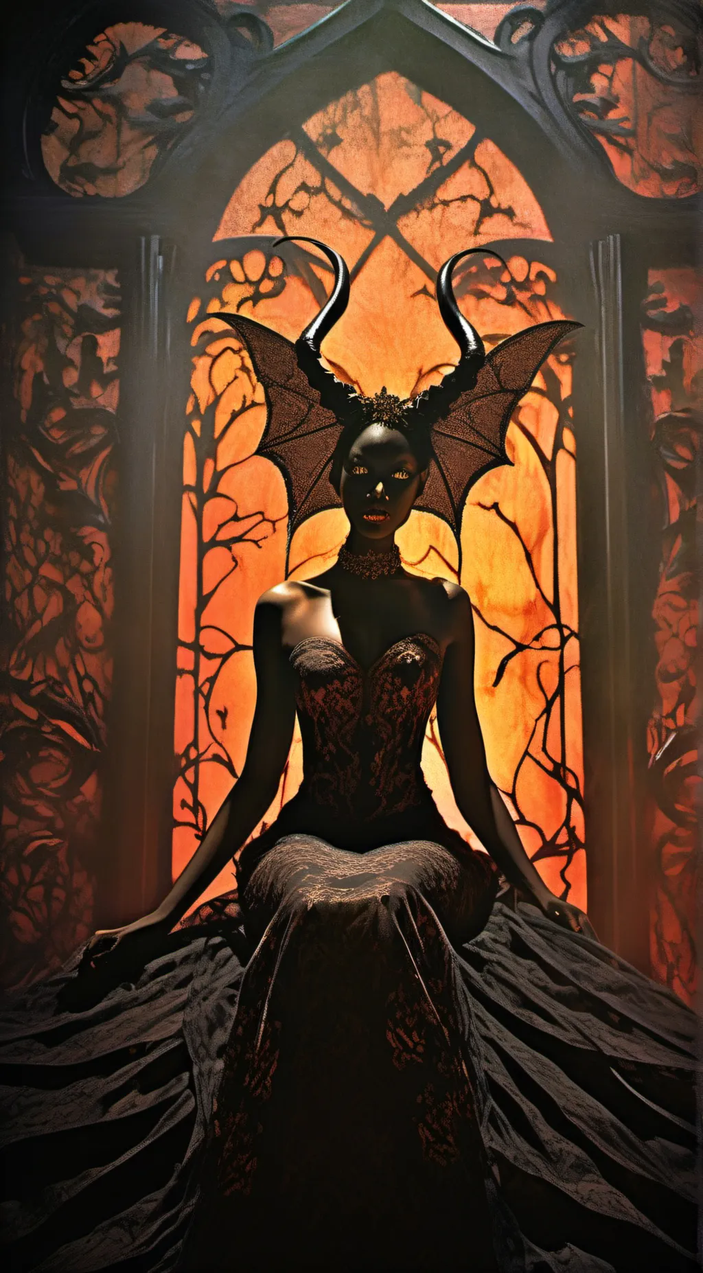 ai character: Scarlett background