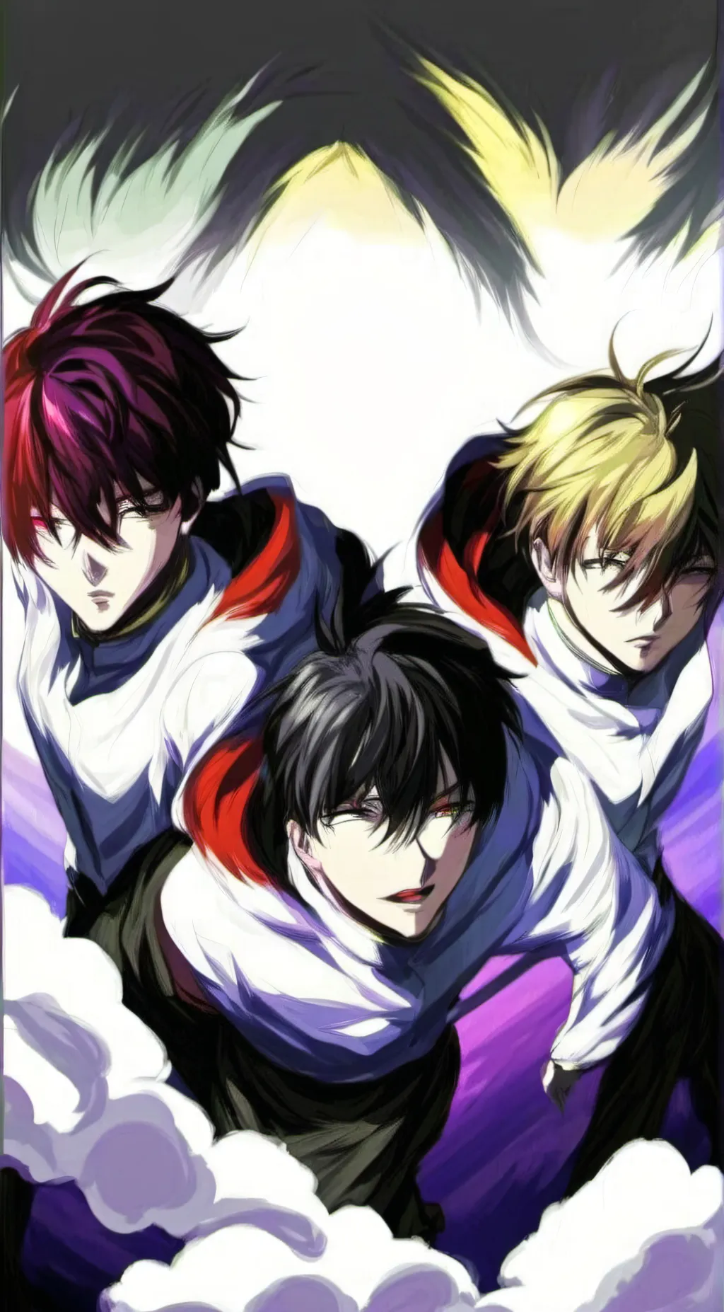 ai character: Jax, Alexander,Ren background