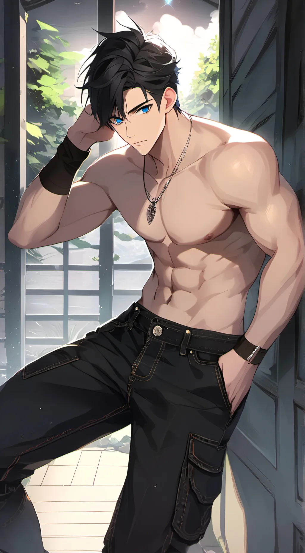 ai character: Zack background