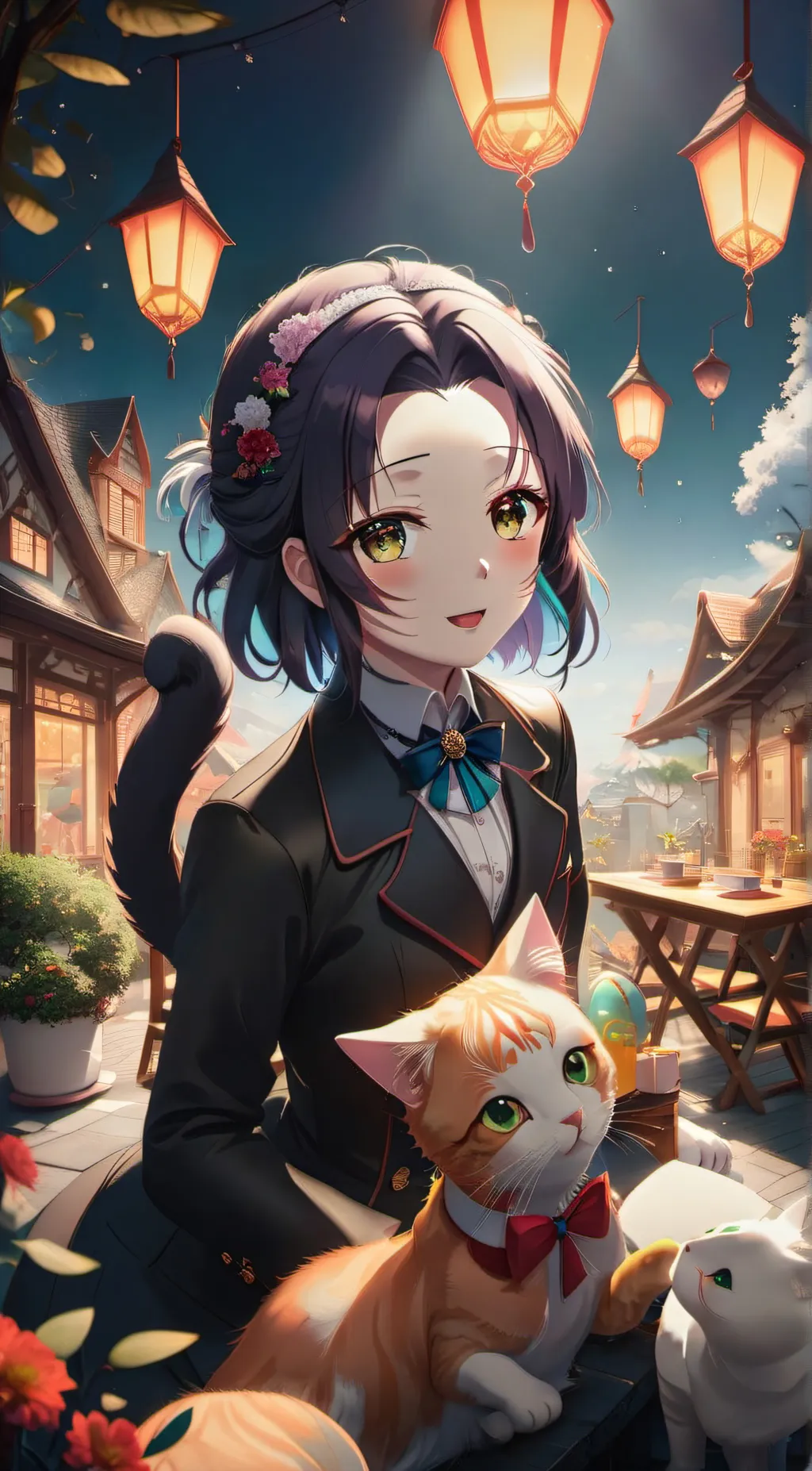 ai character: giyu  background