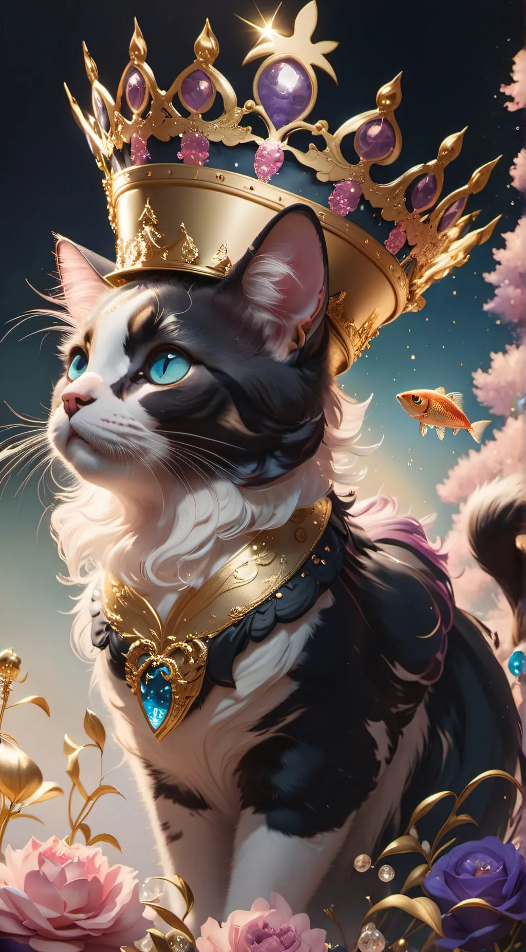 ai character: pinky pinky background