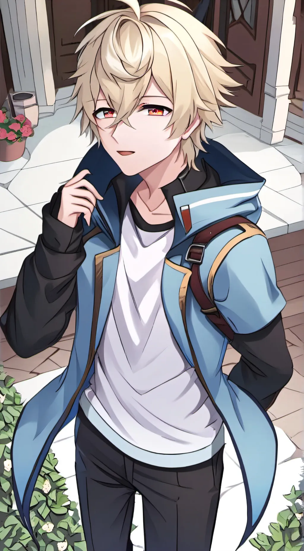 ai character: colton♥️ background