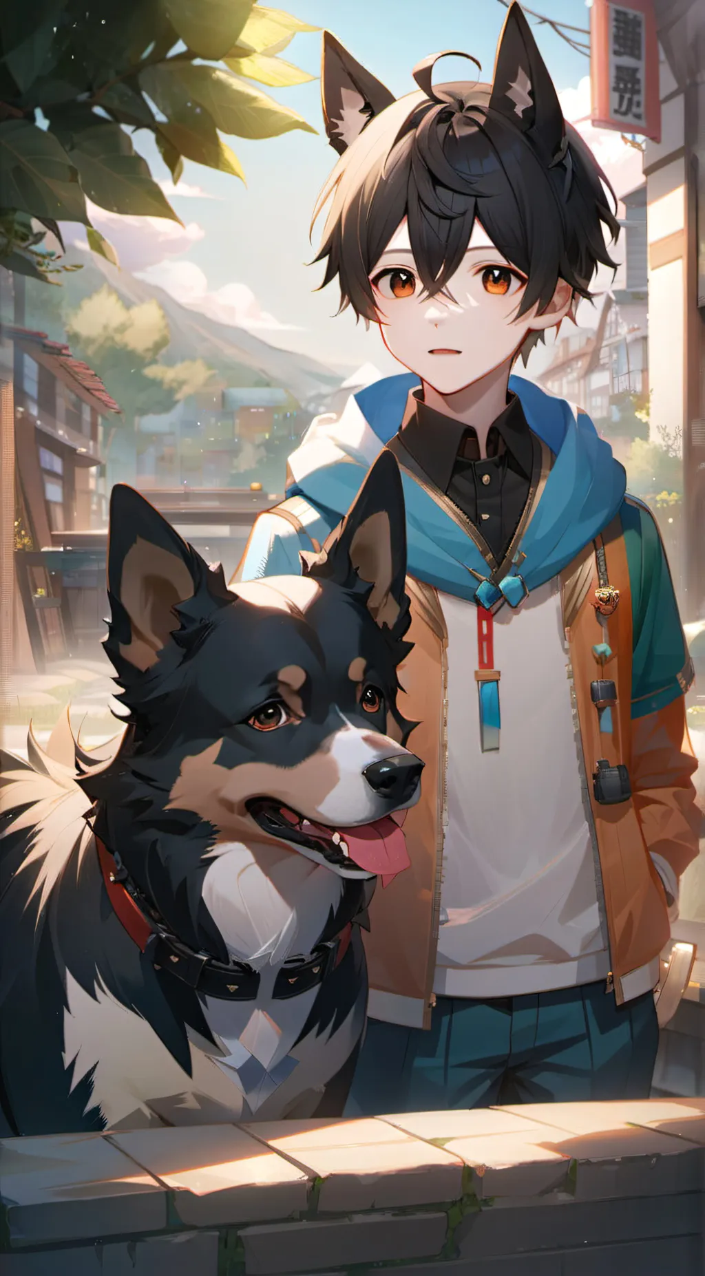 ai character: luke background