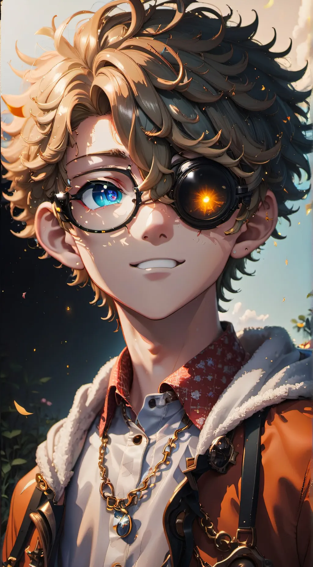 ai character: Sam the Sun god background