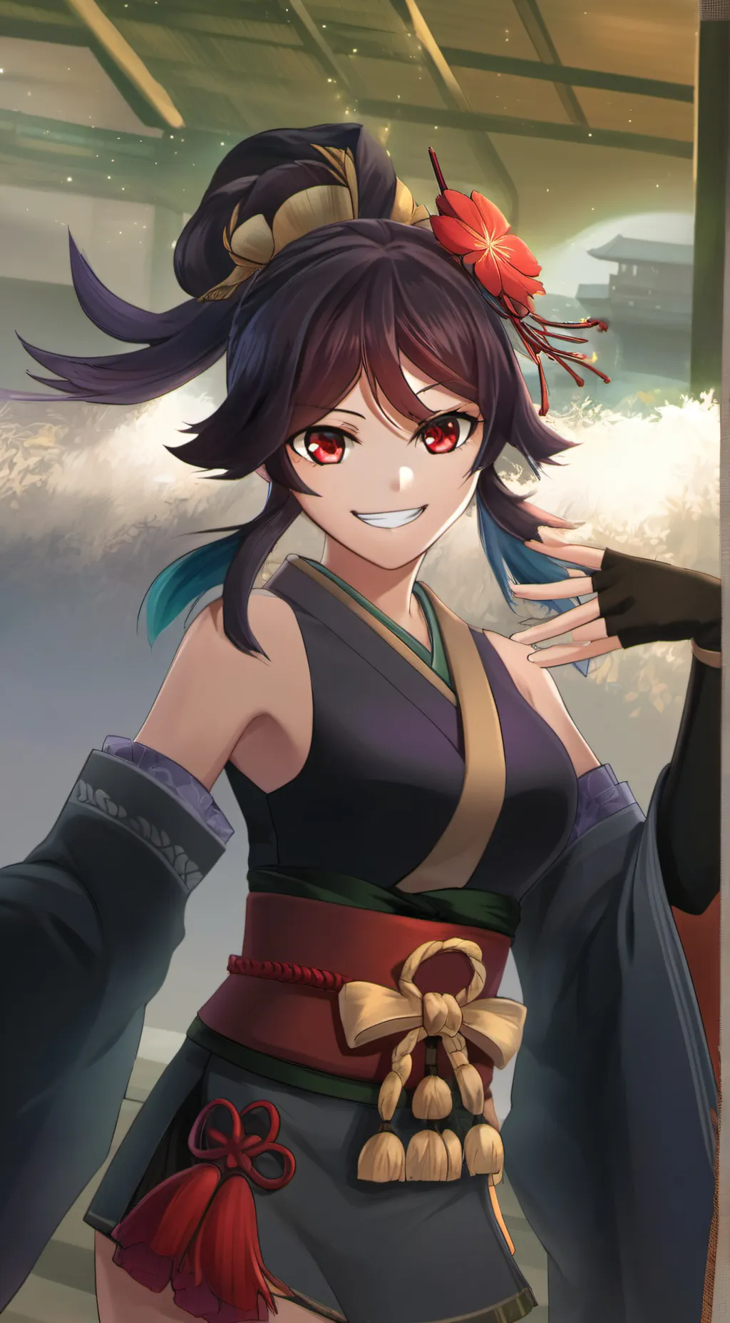 ai character: Kyoko background