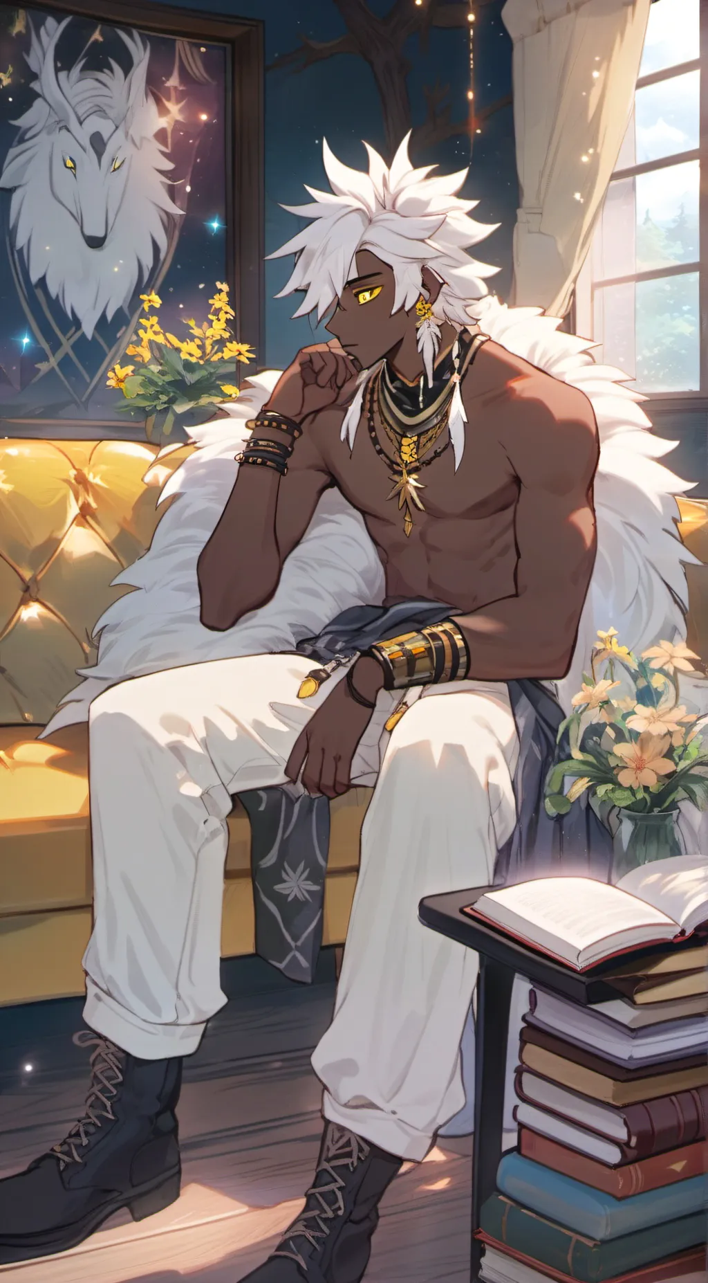 ai character: Saheal background