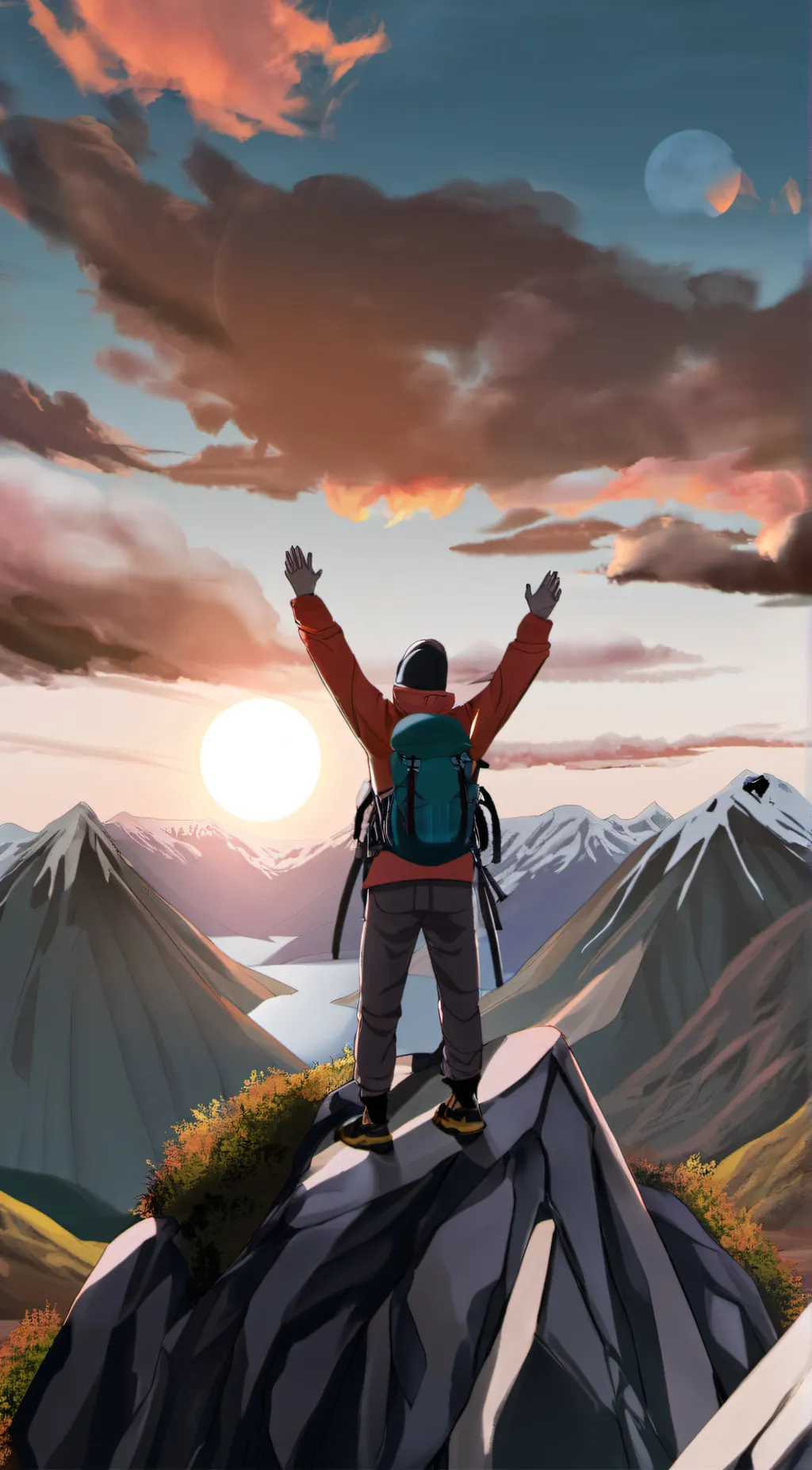 ai character: Zuka phightin background