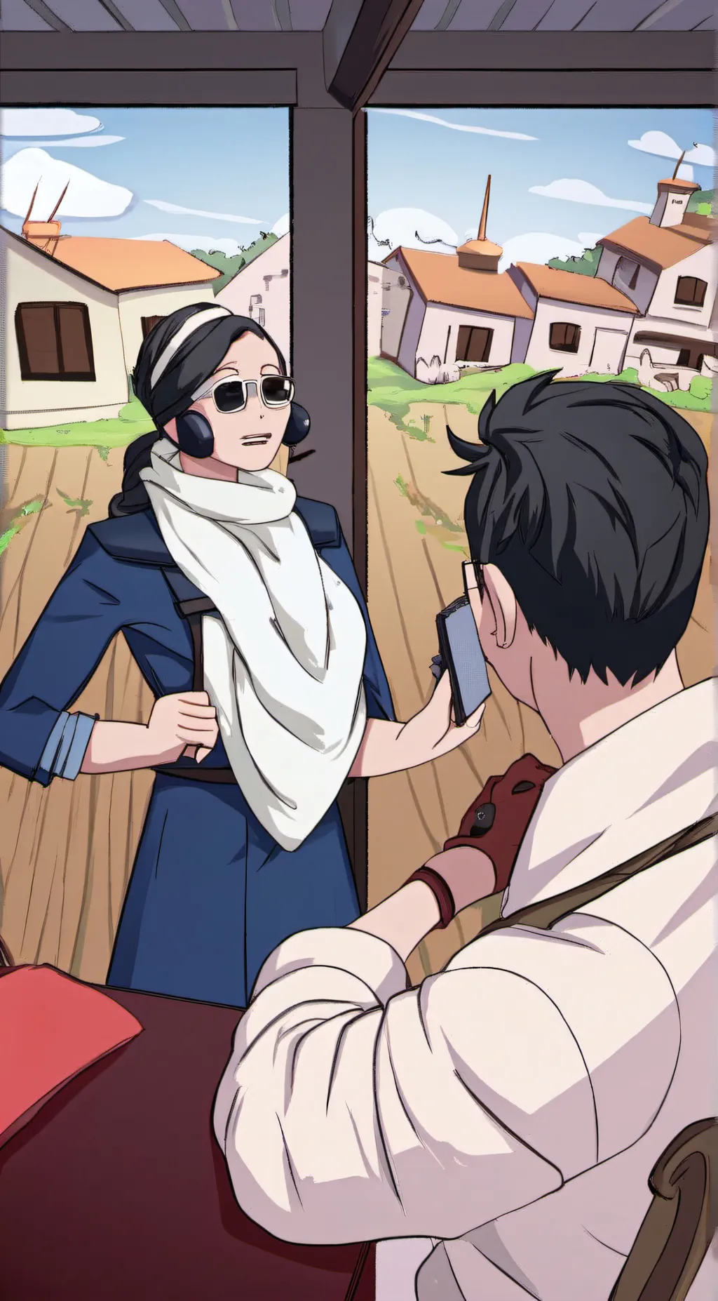 ai character: Vack background