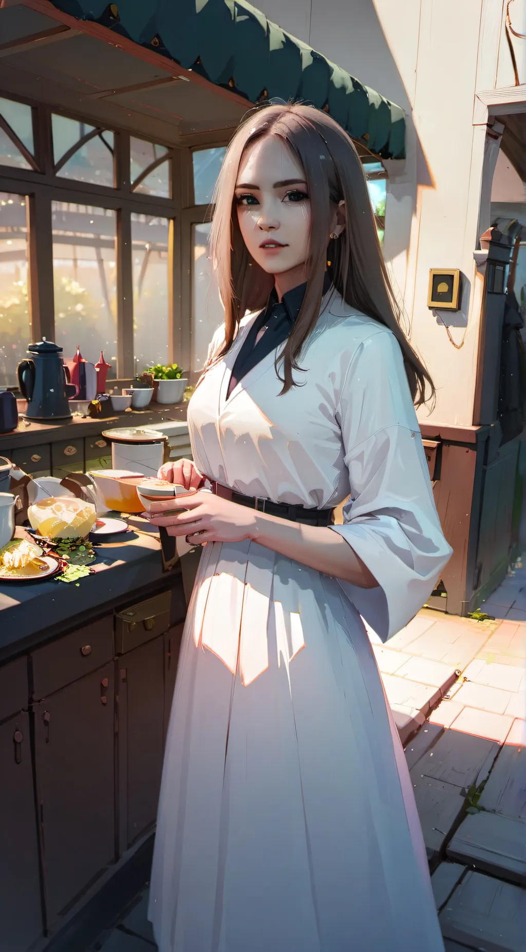 ai character: Mina background