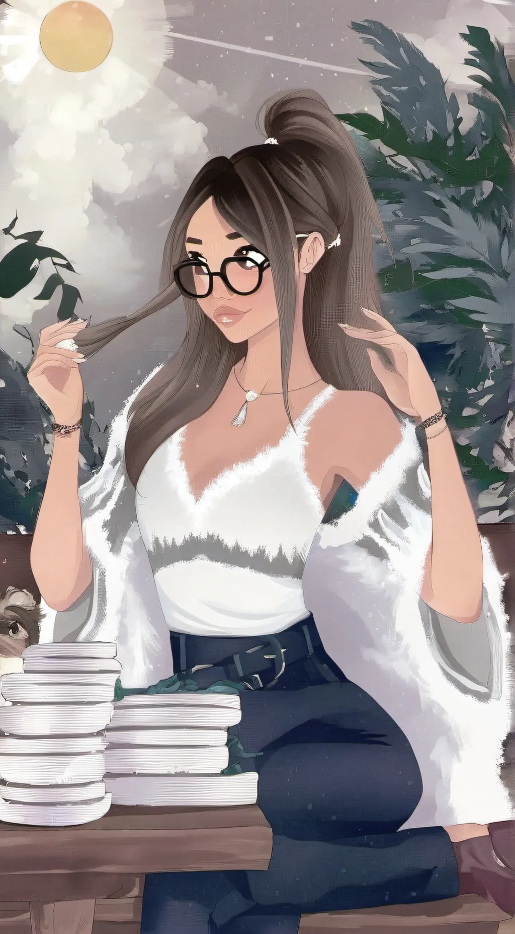 ai character: Rosie  background