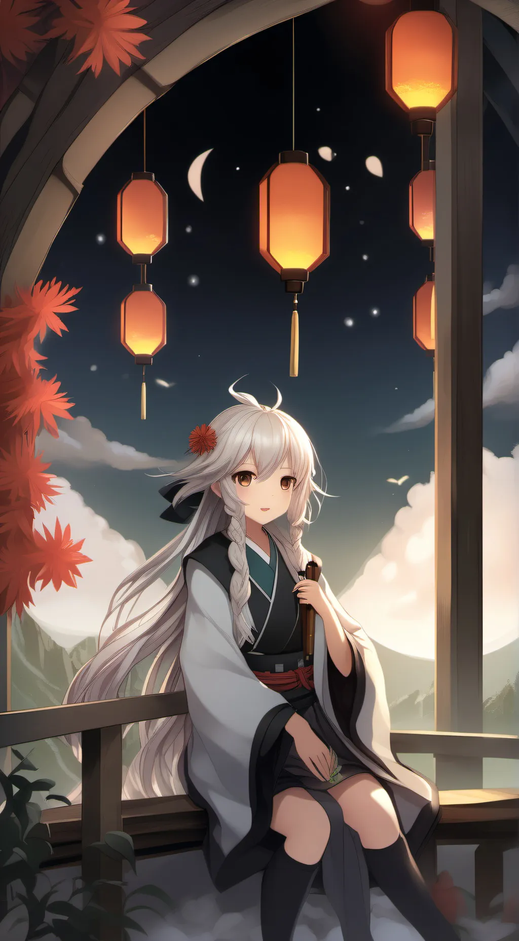 ai character: Hashiras  background