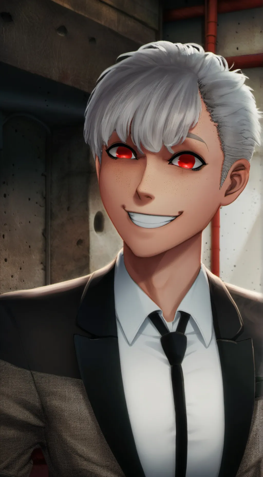 ai character: shigaraki (AFO) background