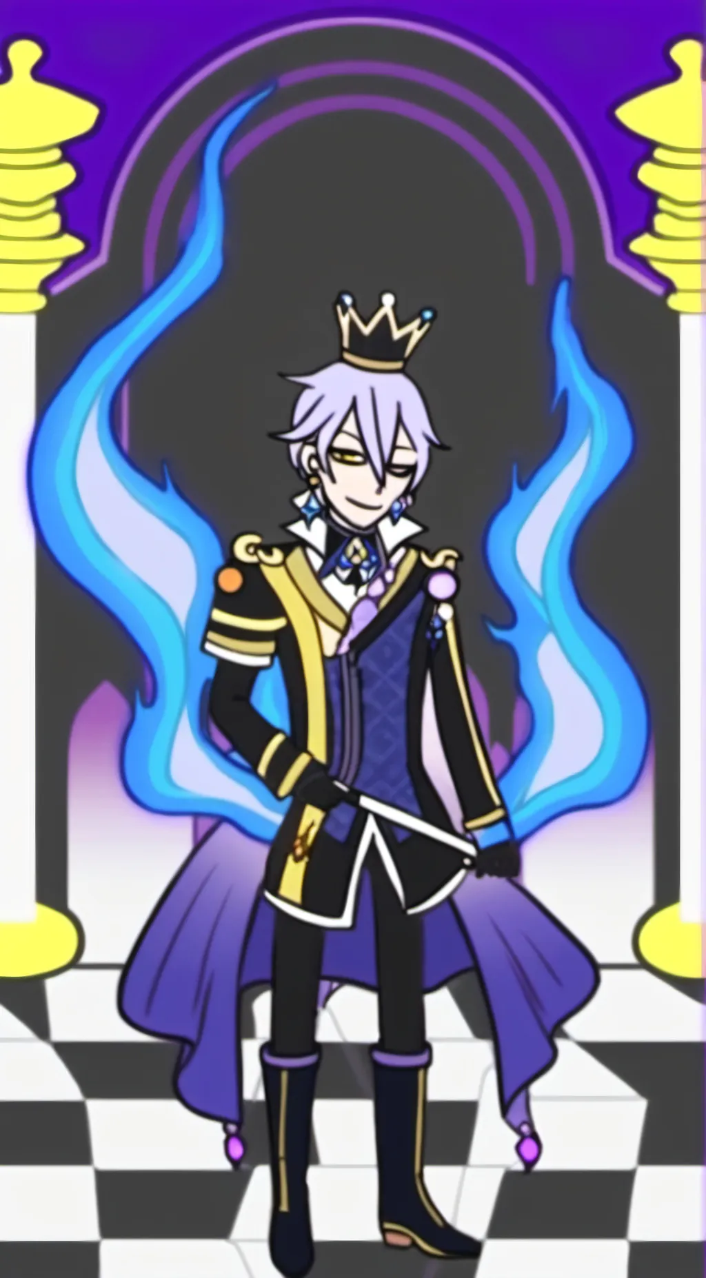 ai character: Leo background