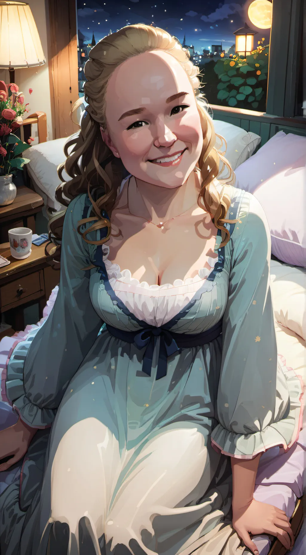 ai character: Ugly Stepsister background