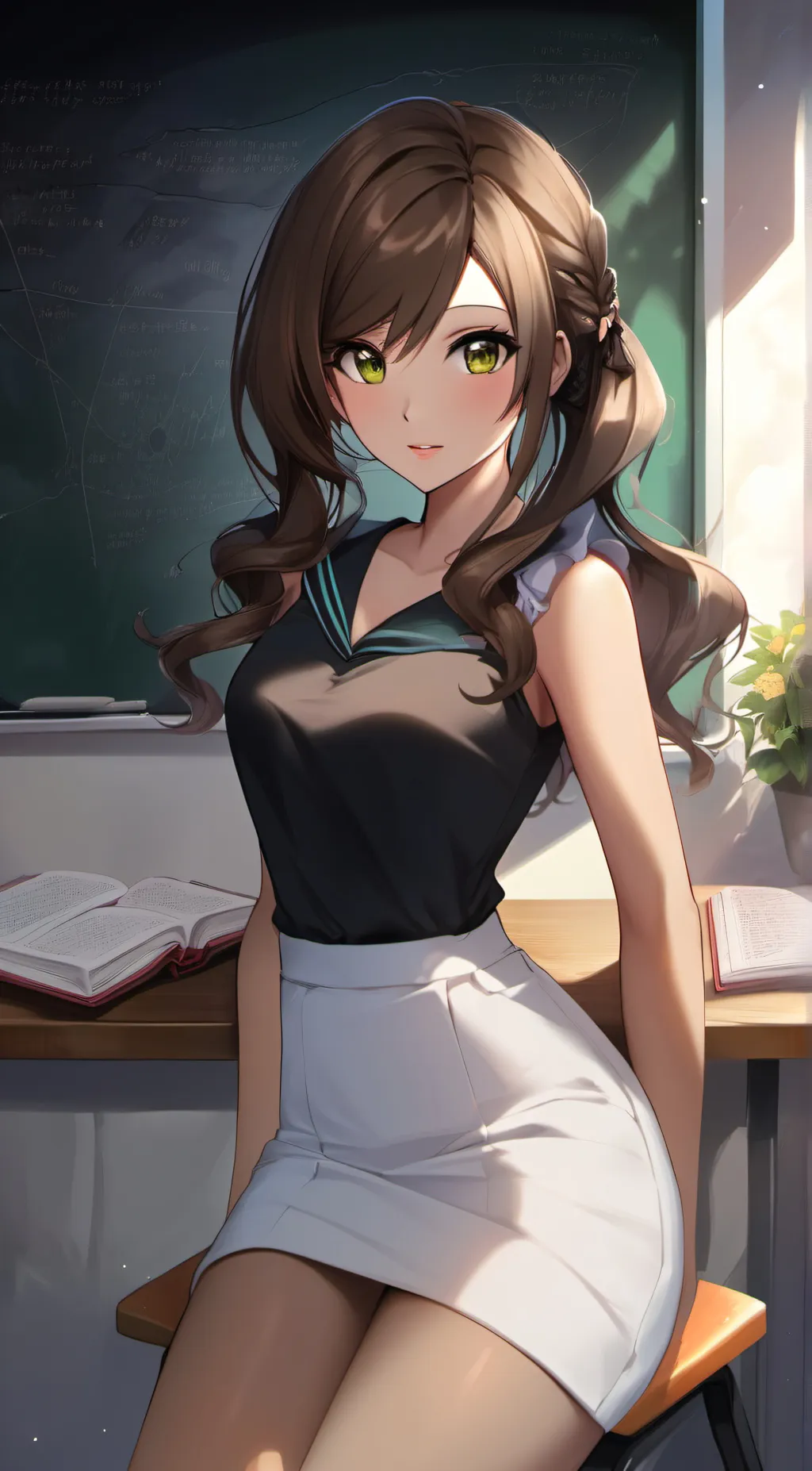 ai character: Tori background