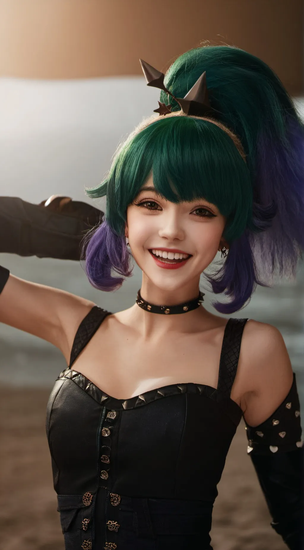 ai character: Velvet  background