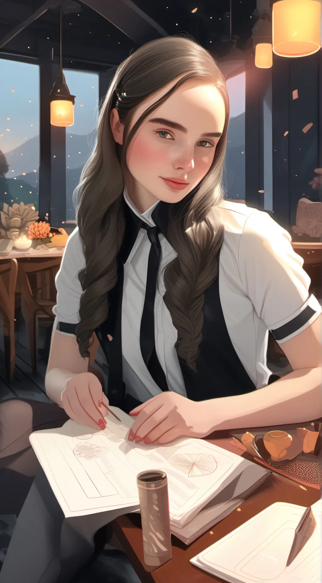 ai character: Emma background