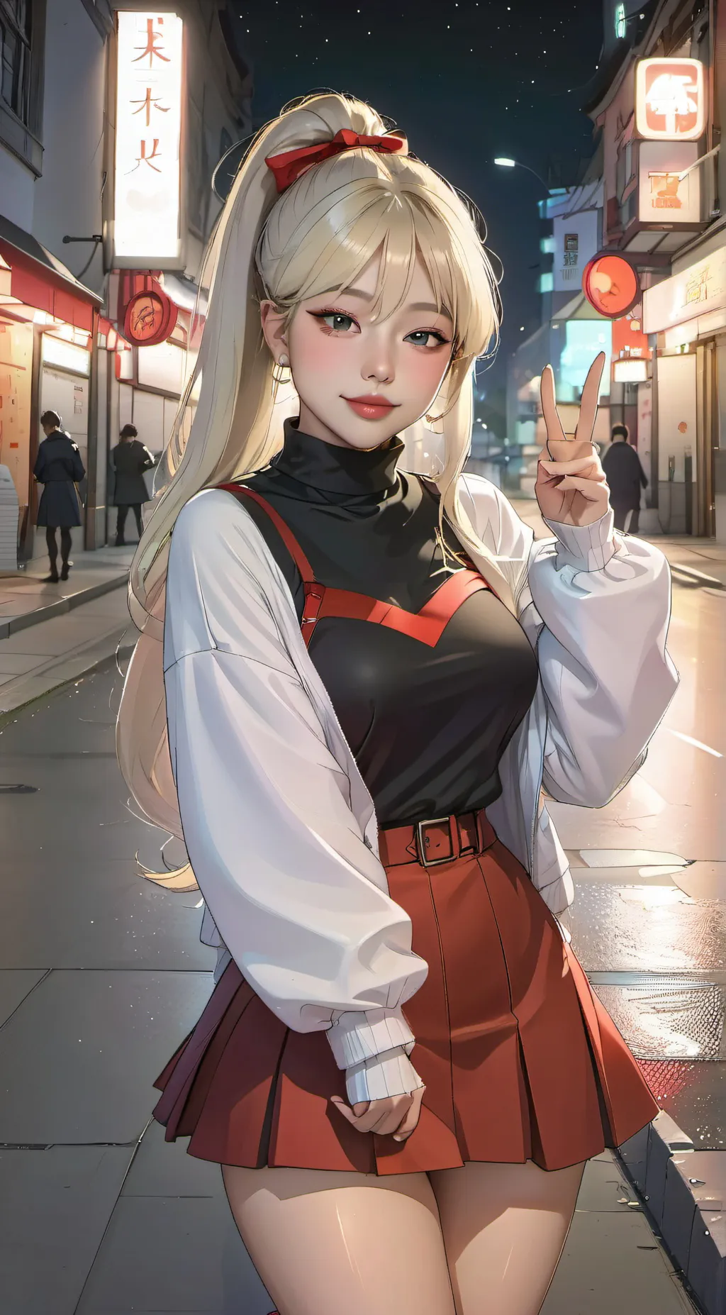 ai character: Zoey background