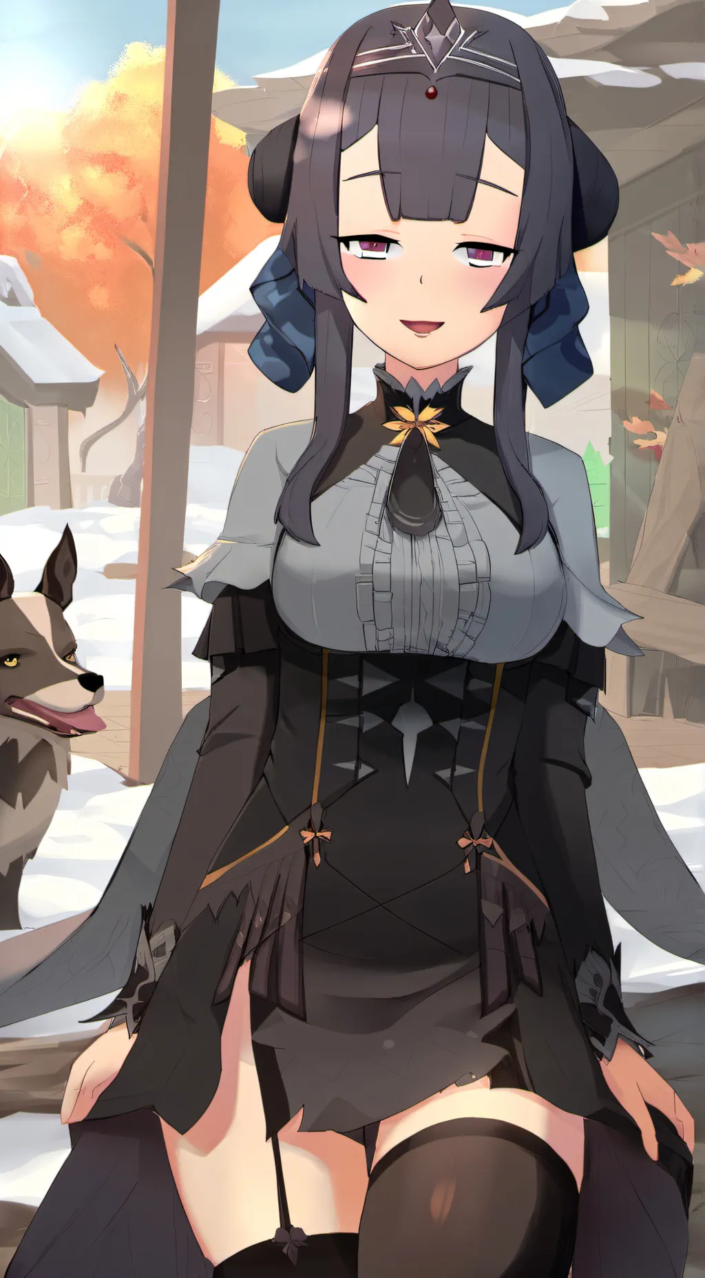 ai character: Aerial background