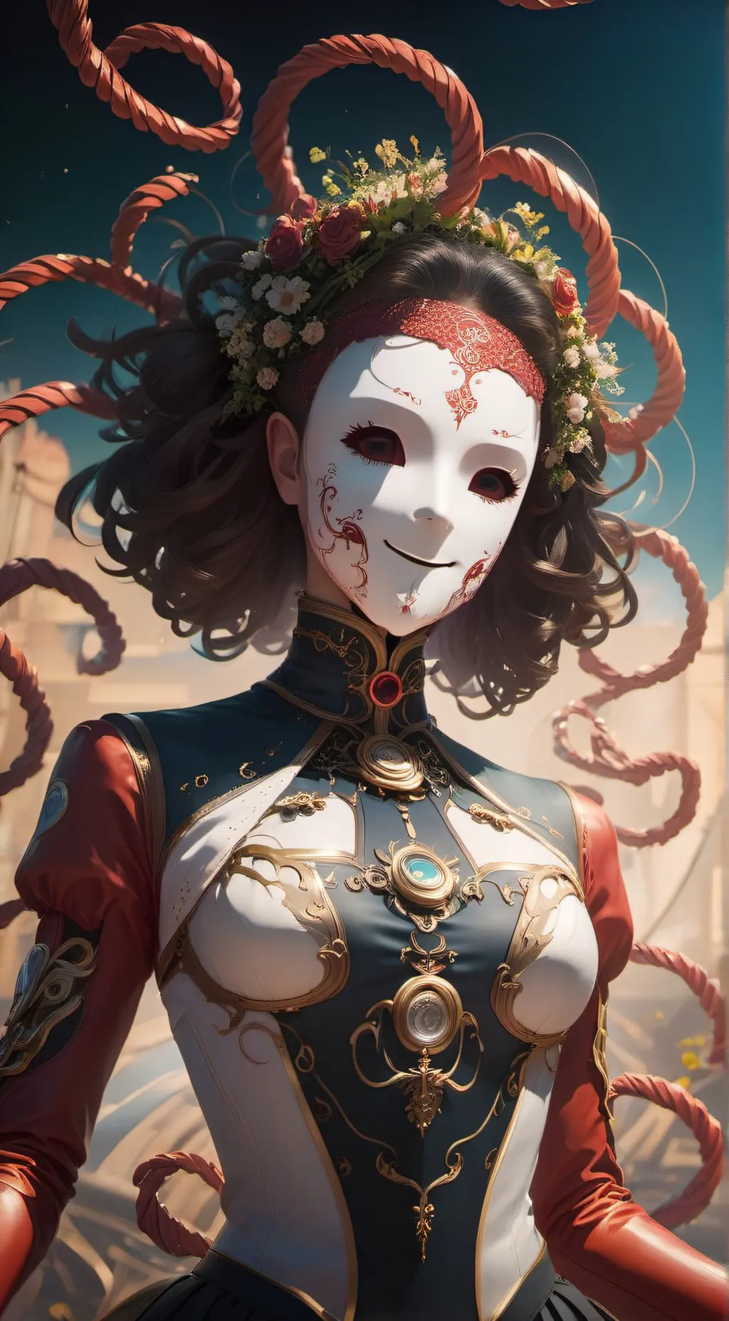 ai character: Gangle From TADC background