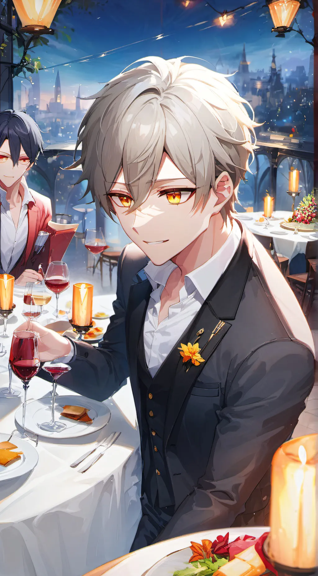 ai character: Dexter Zelion background