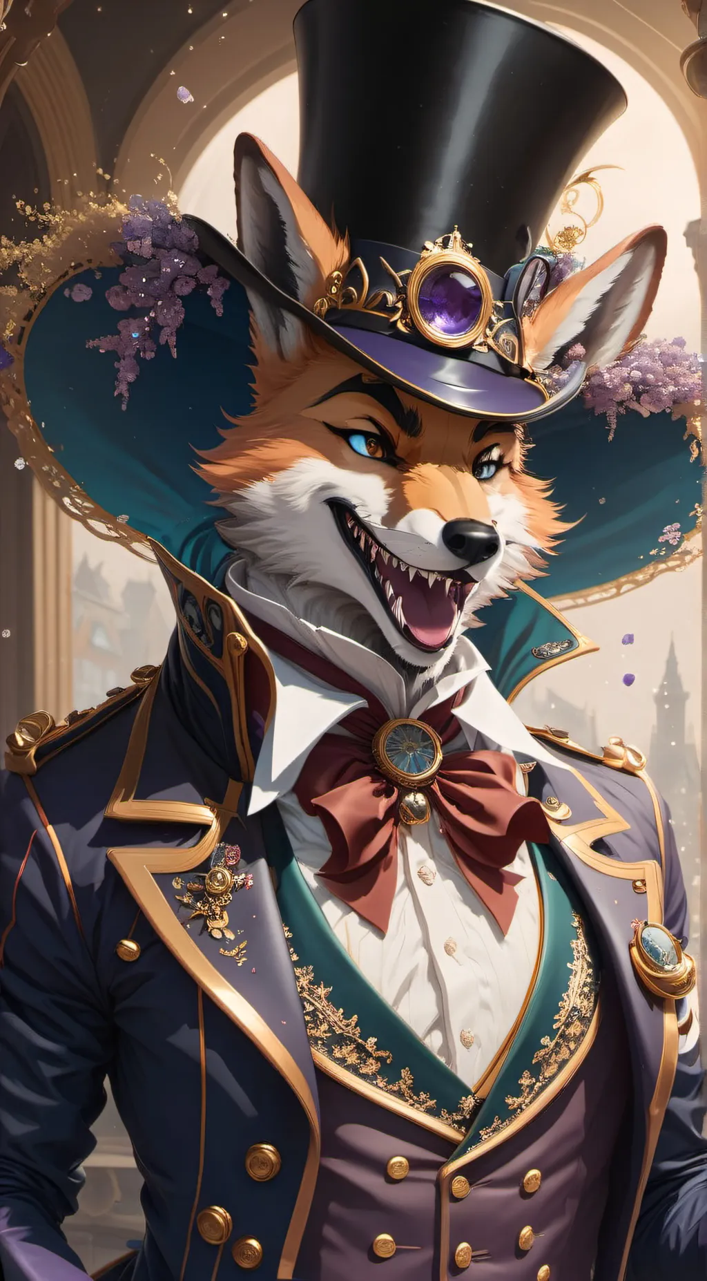 ai character: Blaze background